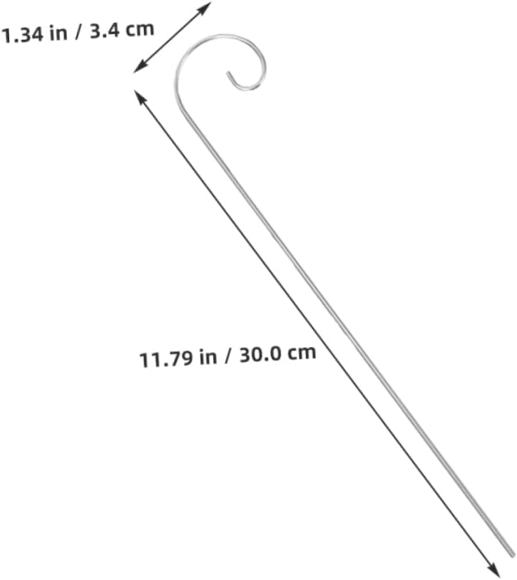 Thumbnail 1 de Milisten 10er Set Pflanzenstecker (30 cm) aus Metall für Garten-Schilder