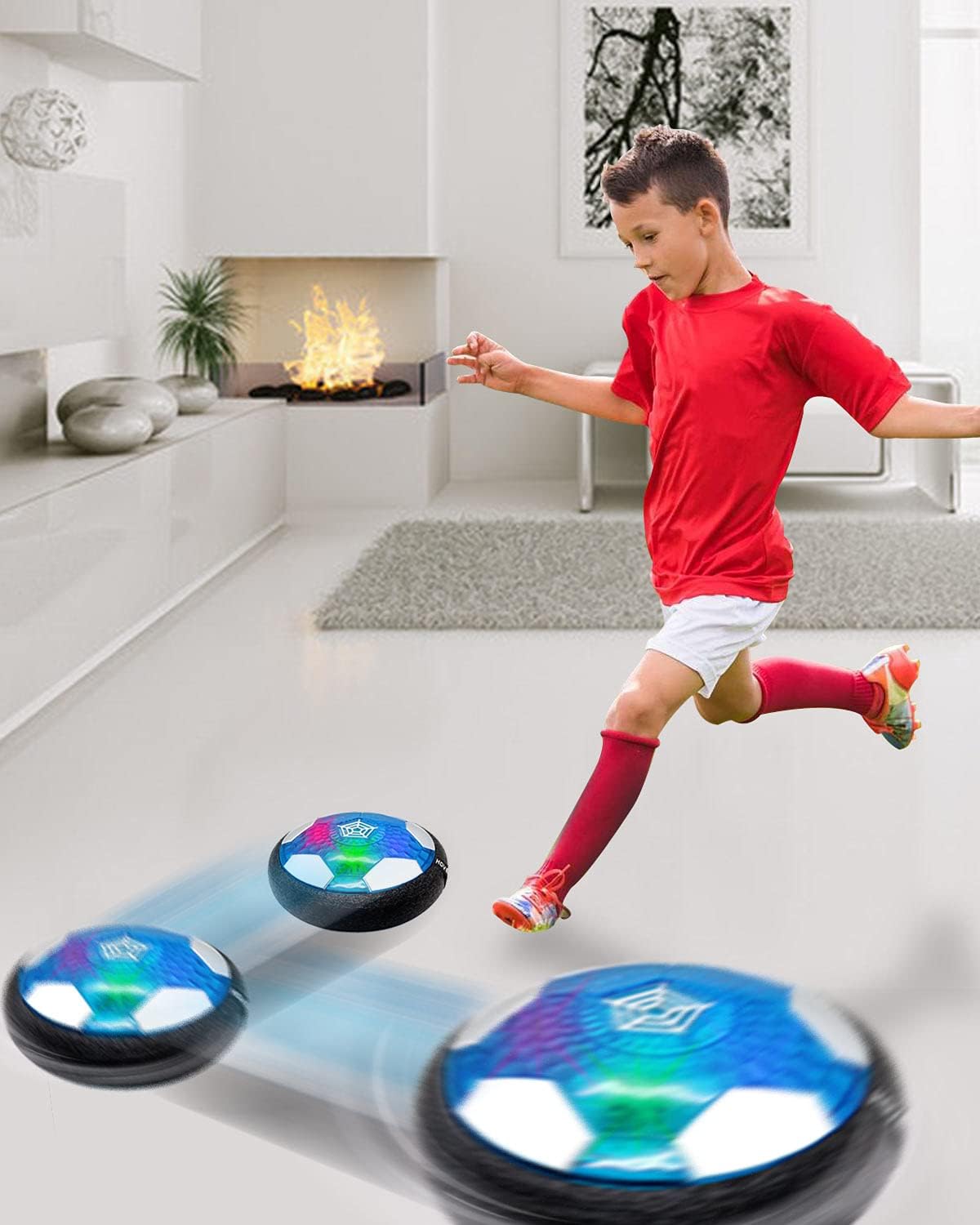 Thumbnail 3 de Maxesla Air Power Hover-Fußball wiederaufladbar