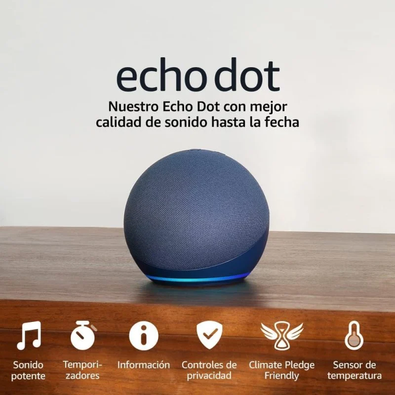 Thumbnail 3 de Amazon Echo Dot 5ª Generación – Altavoz inteligente Azul Oscuro con Alexa