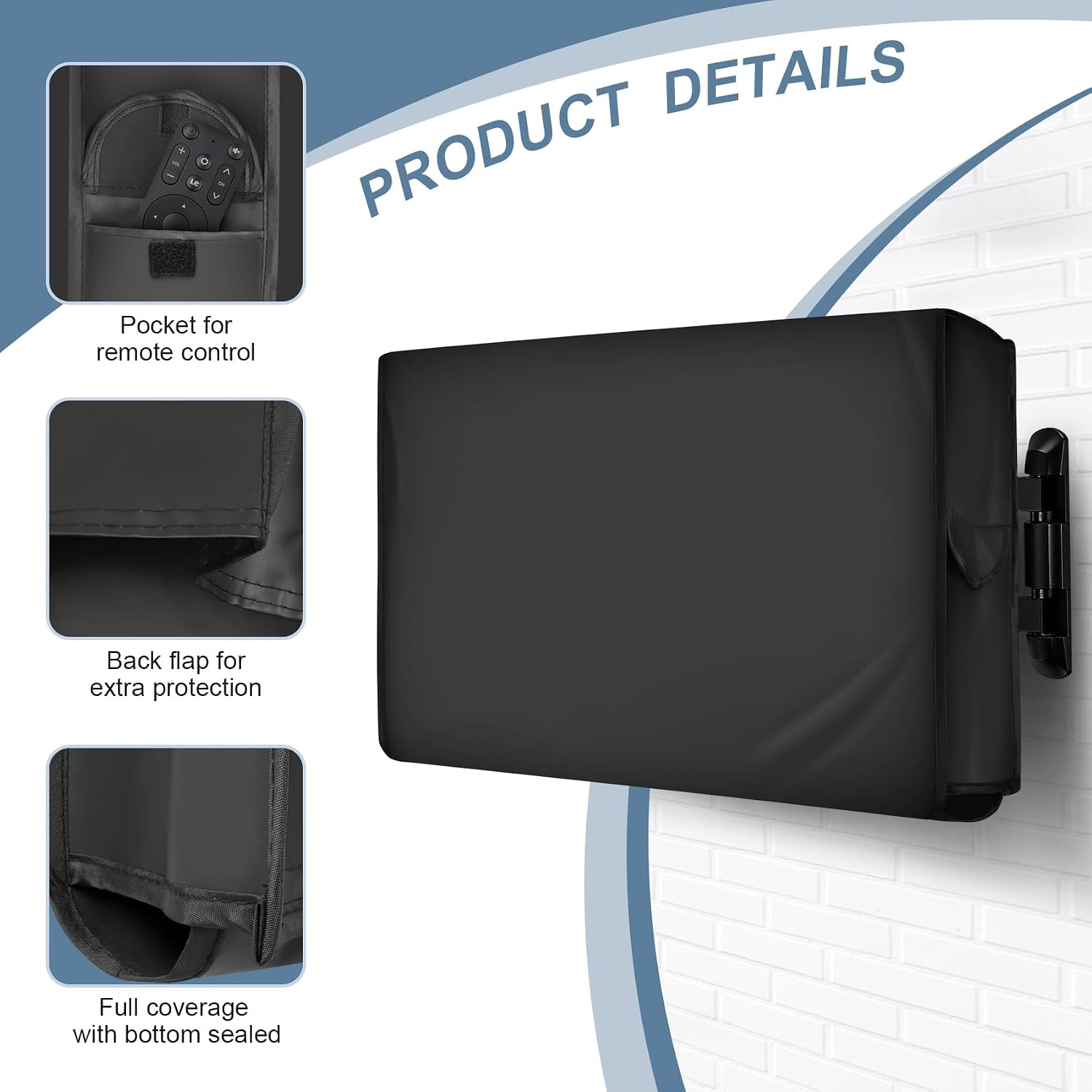 Detalle 2 de ULTCOVER 55-59 inch Outdoor TV Cover