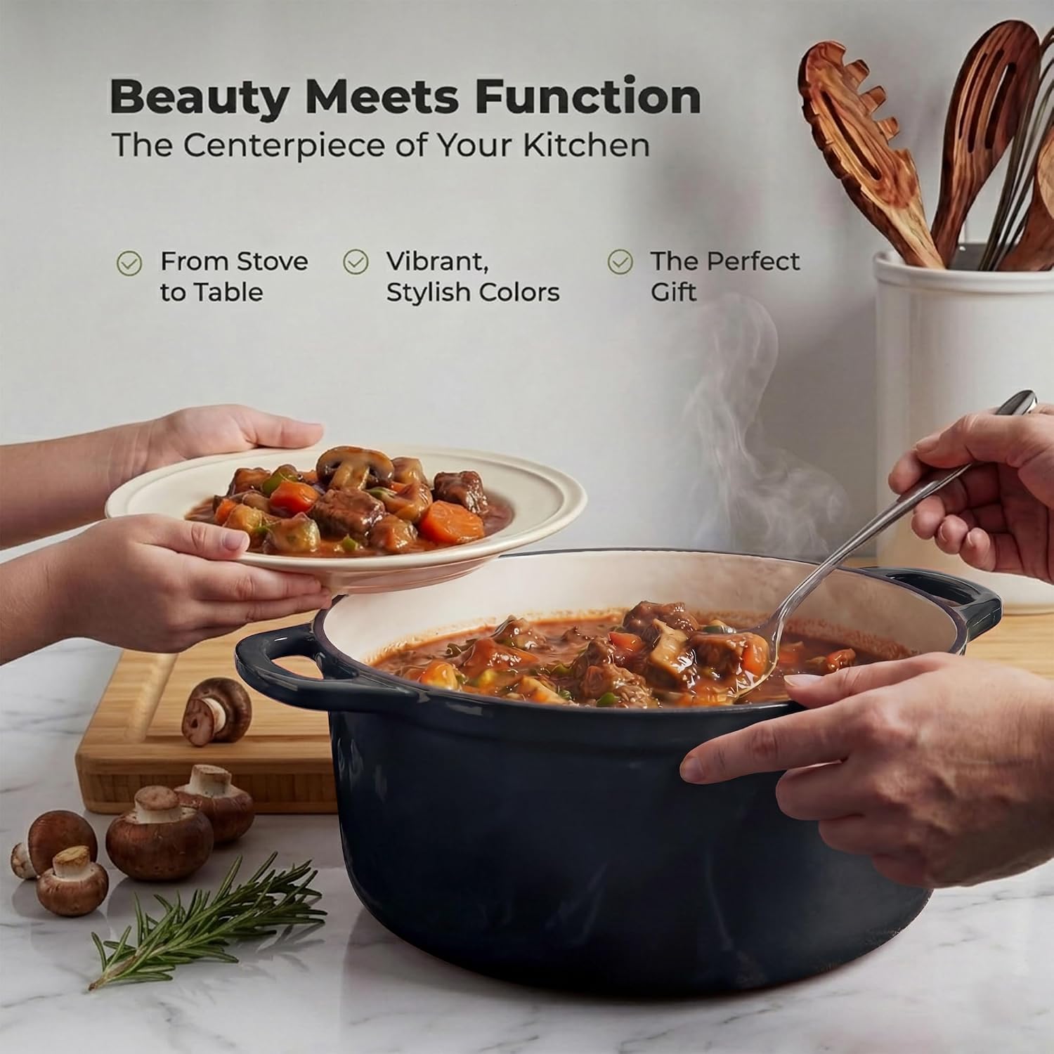 Thumbnail 6 de Zulay Kitchen Dutch Oven 6.4-Quart