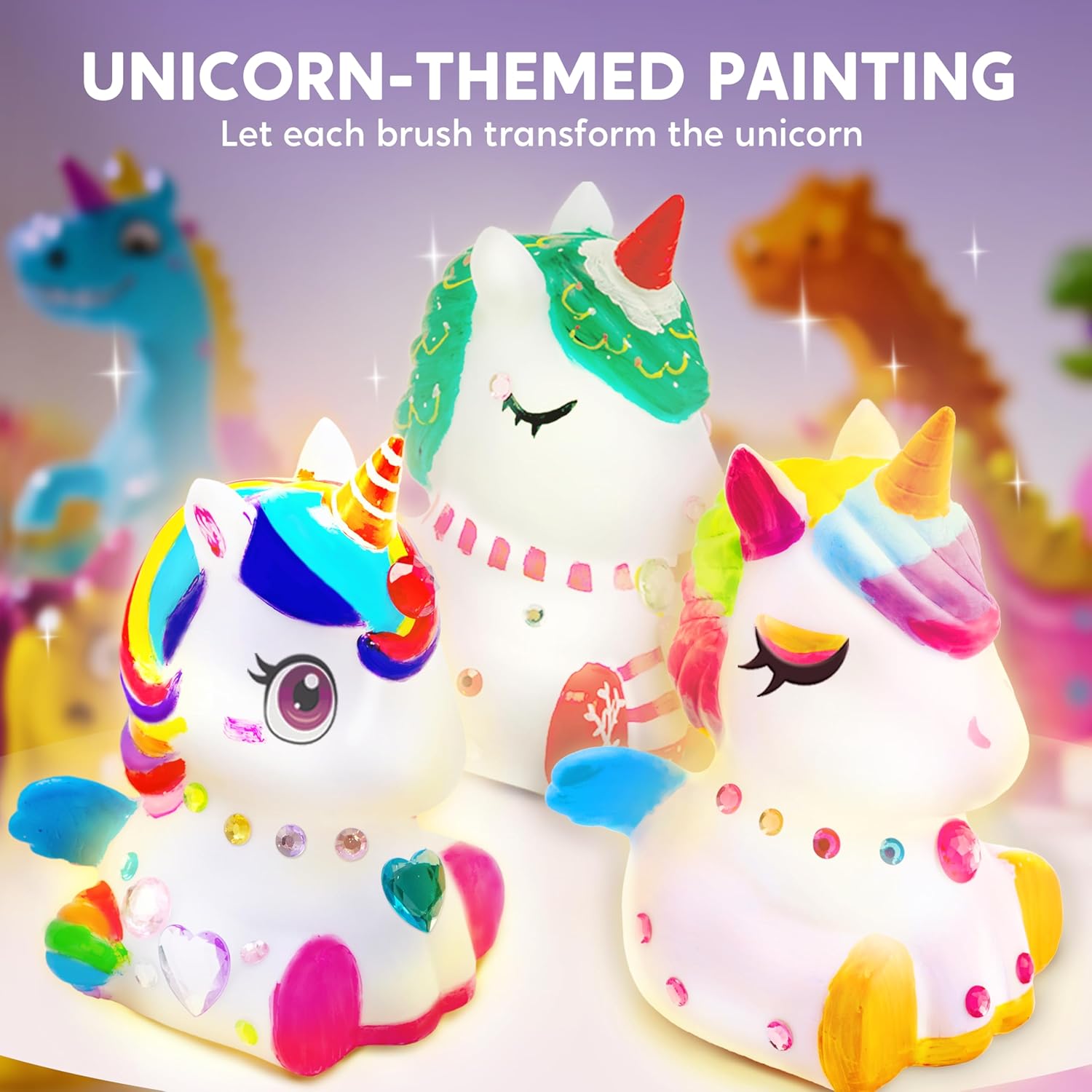 Thumbnail 2 de Klever Kits Einhorn Lampe Bastelset 1 Set