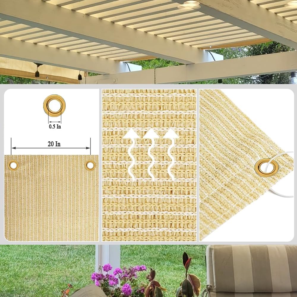 Detalle de JUNKOGO Shade Cloth 10x15 ft