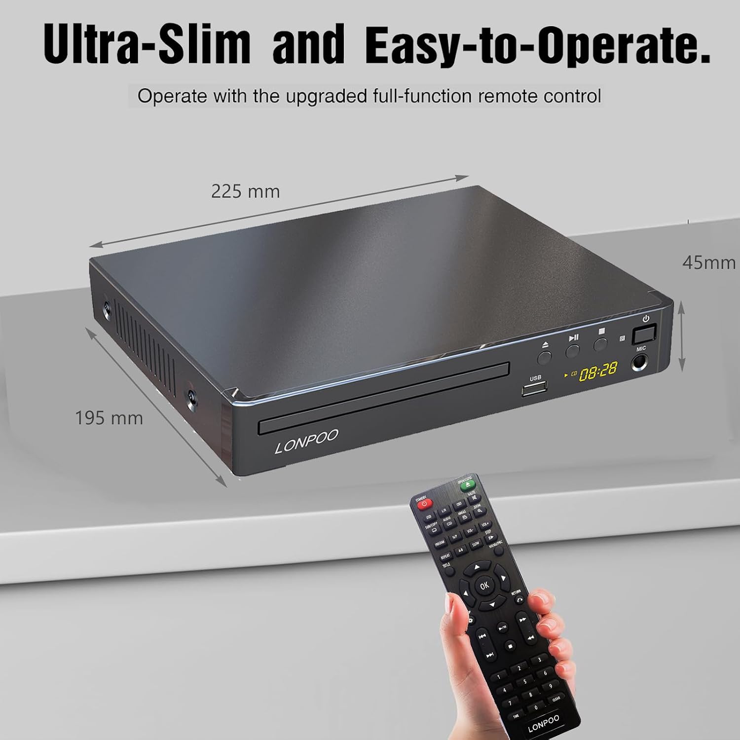 Thumbnail 6 de LP-099 Region Free DVD-Player 1080p für TV