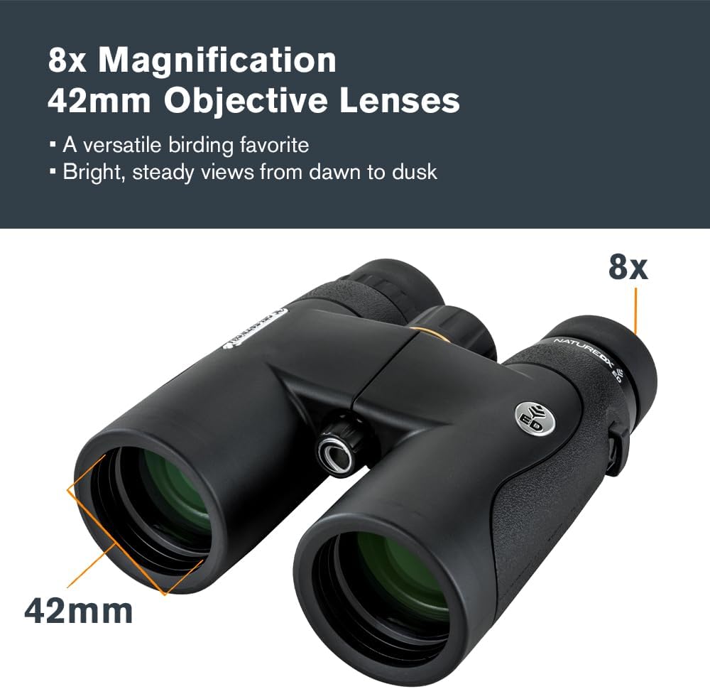 Detalle 2 de Celestron Nature DX ED 8x42 Binoculars
