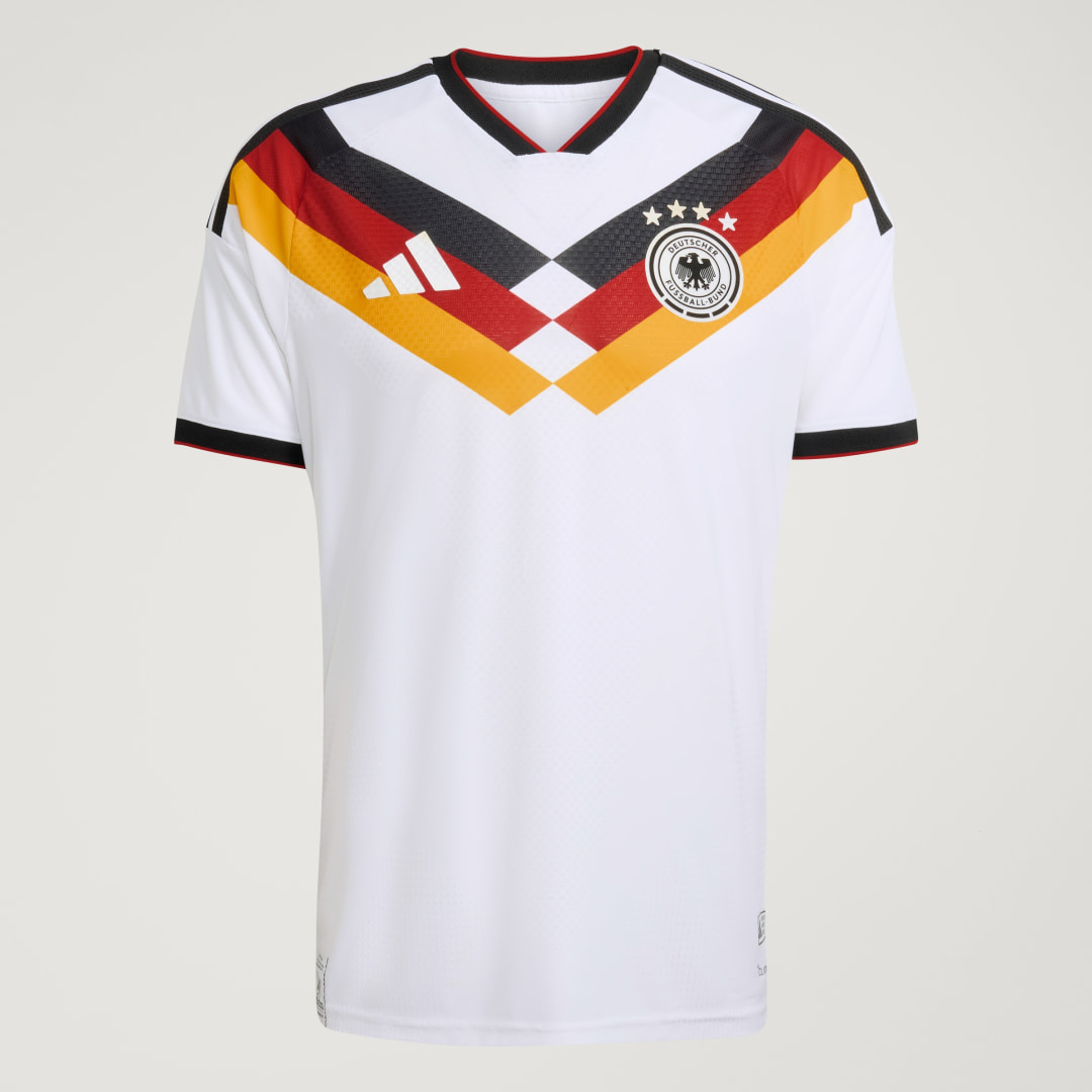 Thumbnail 2 de Camiseta primera equipación Alemania 26 Oficial de Adidas — Blanco