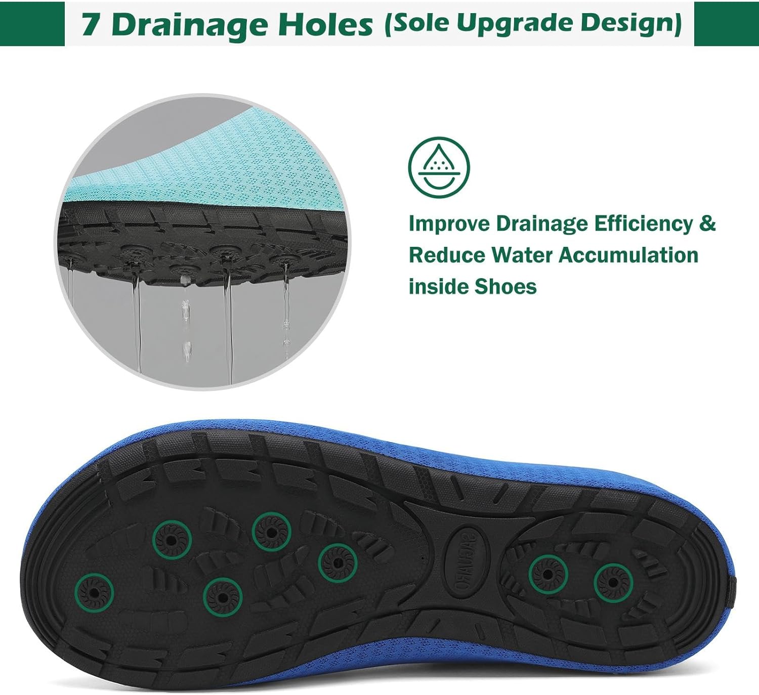 Thumbnail 1 de SAGUARO Scarpe da Scoglio: asciugatura rapida e comfort per estate, mare e piscina