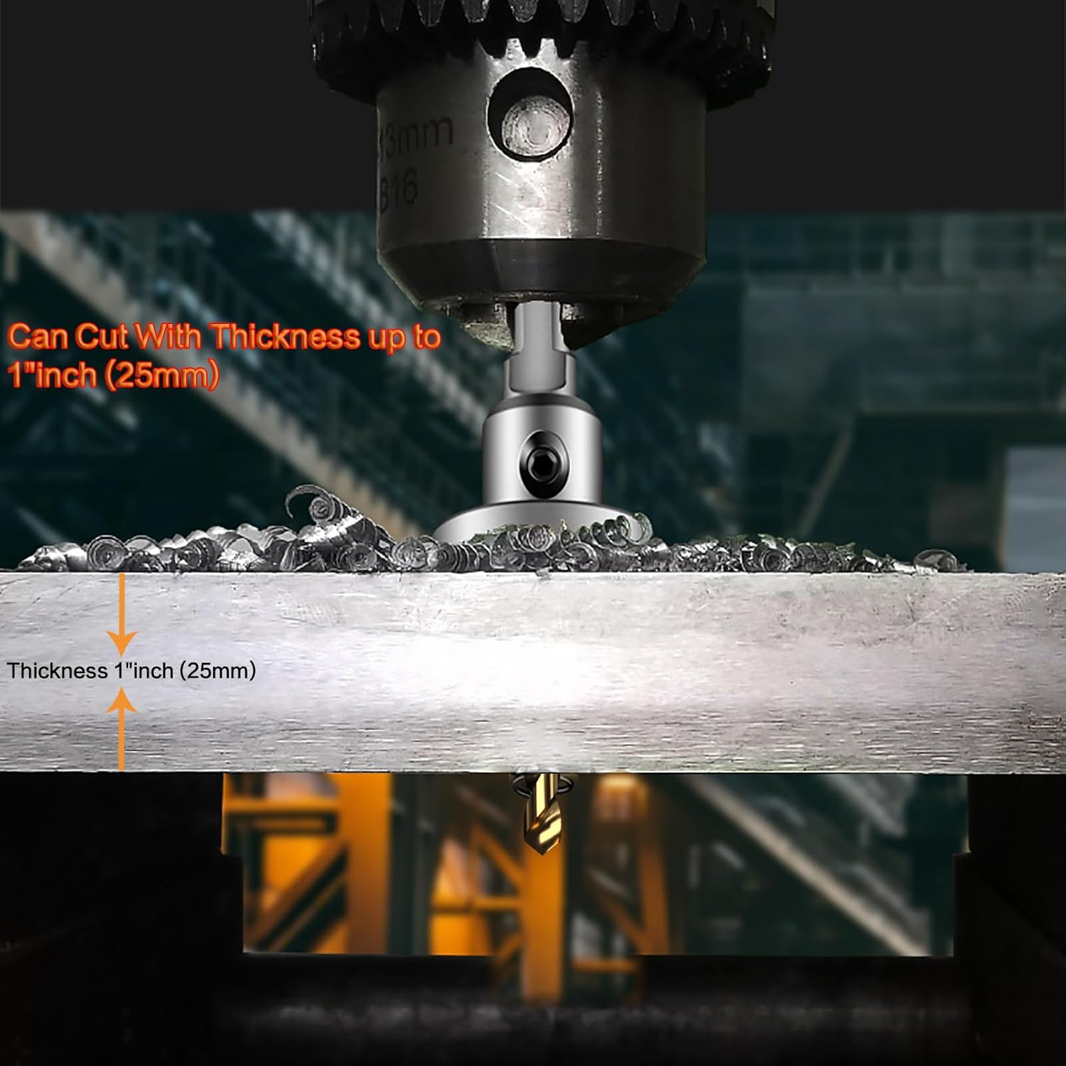 Thumbnail 5 de TCT 9-Piece Hole Saw Set 1" Cutting Depth ๐