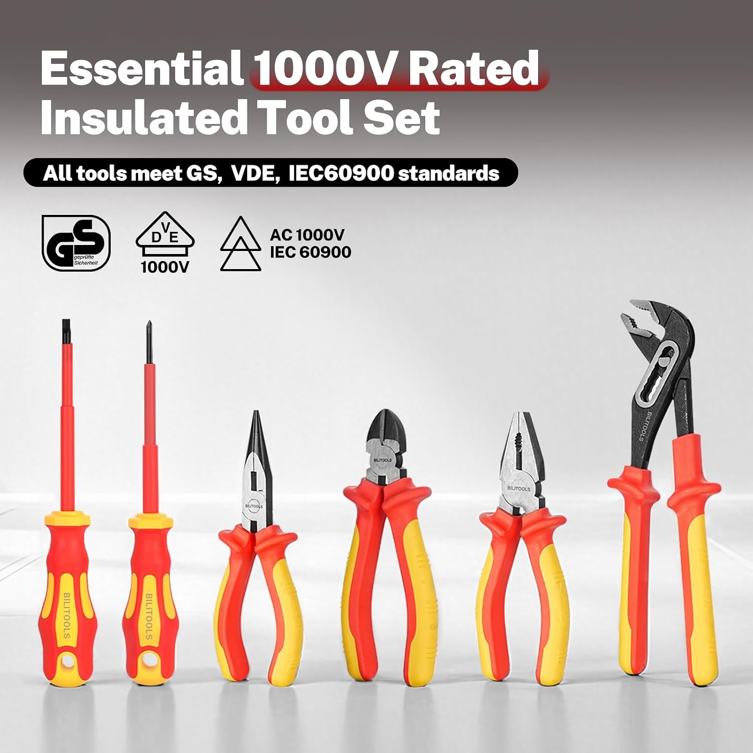 Detalle 2 de BILITOOLS Insulated Electrician Tool Set