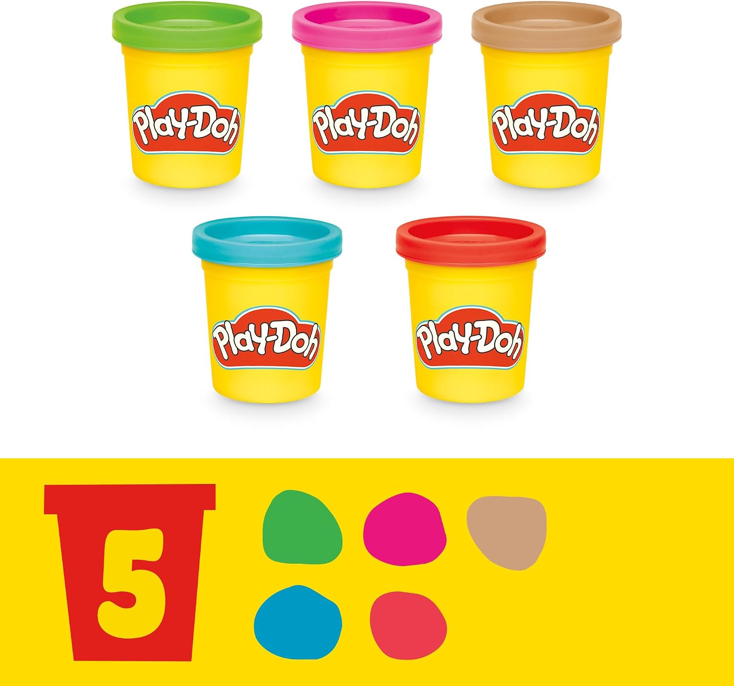 Thumbnail 6 de Play‑Doh Set Veterinario 5 vasetti