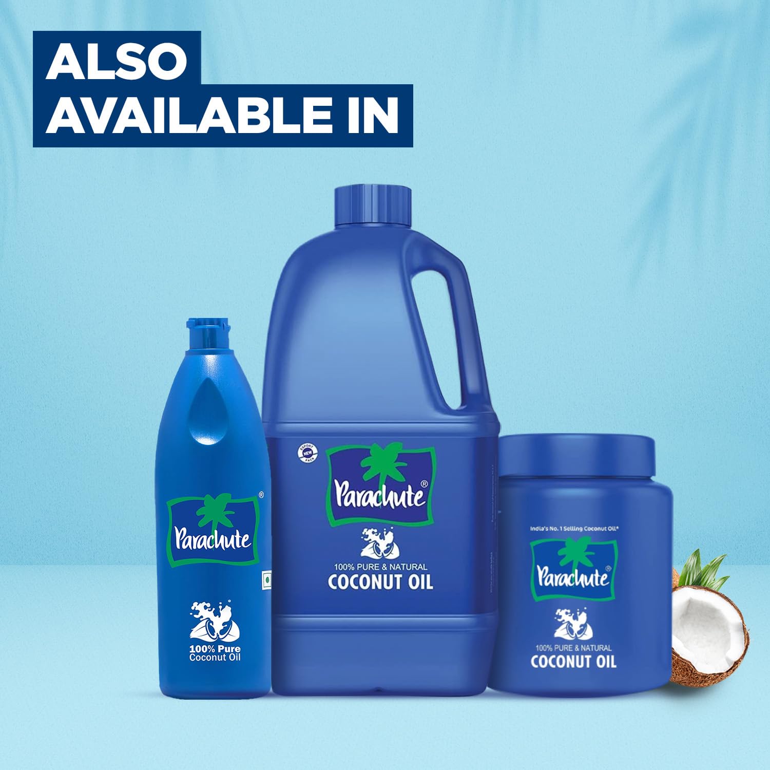 Thumbnail 6 de Parachute SG_B01DFKB1IQ_US Unrefined Coconut Oil, 63 fl oz, No Additives