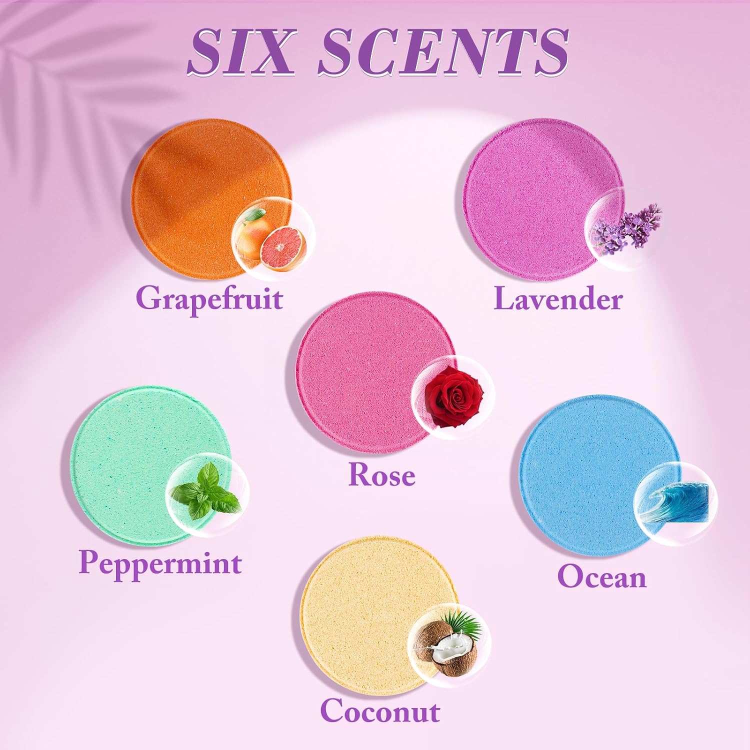 Detalle 2 de DeckTheHalls Shower Steamers 18-Pack