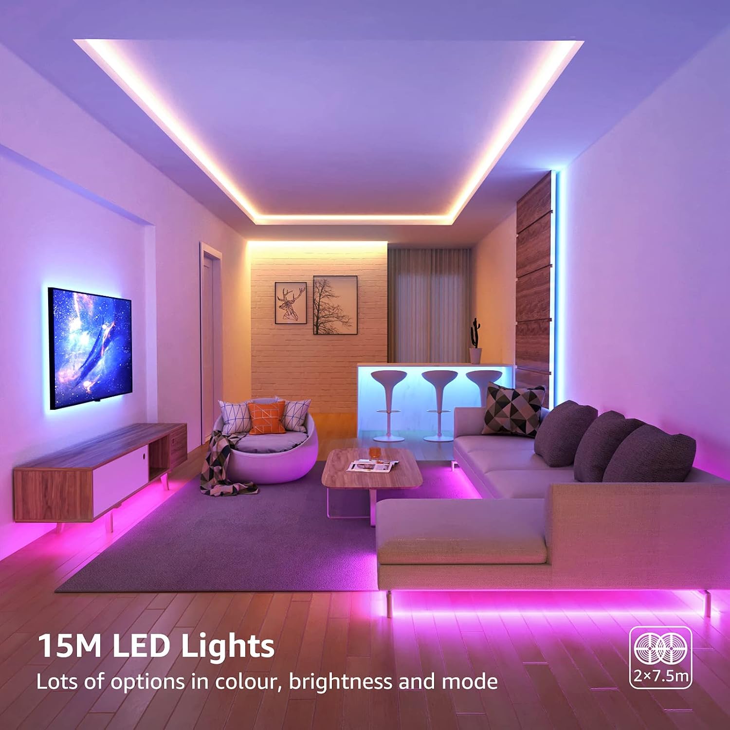 Detalle de LE LED Strip 15M RGB 450 LEDs 12V
