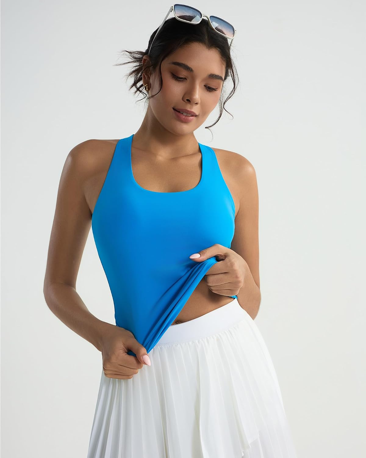 Thumbnail 4 de Running Girl tank top with built-in bra