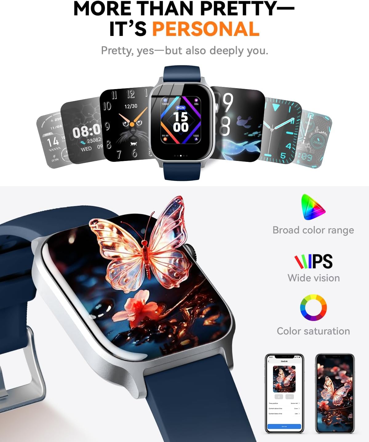Thumbnail 4 de Smart watch Bluetooth calling 1.83 inch