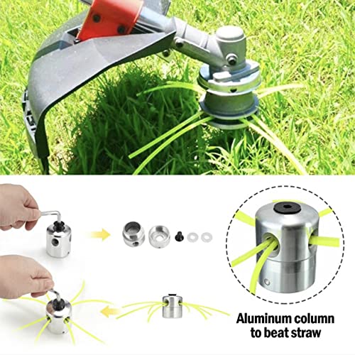 Thumbnail 7 de Desbrozadora Kimuwote: Cabezal de desbrozar en aluminio, 2 piezas – compatible con bocas de rosca a la izquierda
