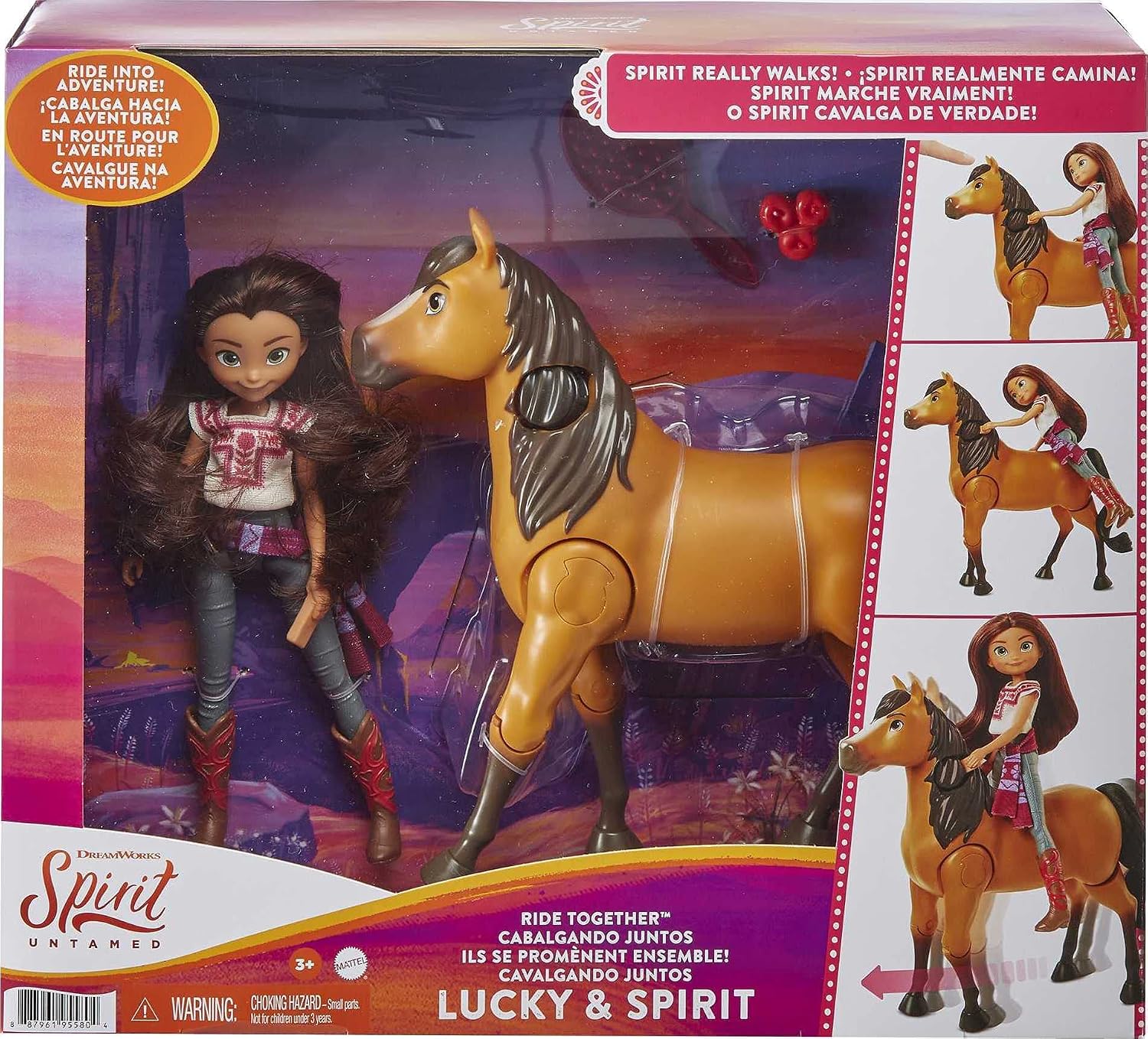 Thumbnail 6 de Mattel Spirit L'indomptable poupée Lucky 17,78 cm