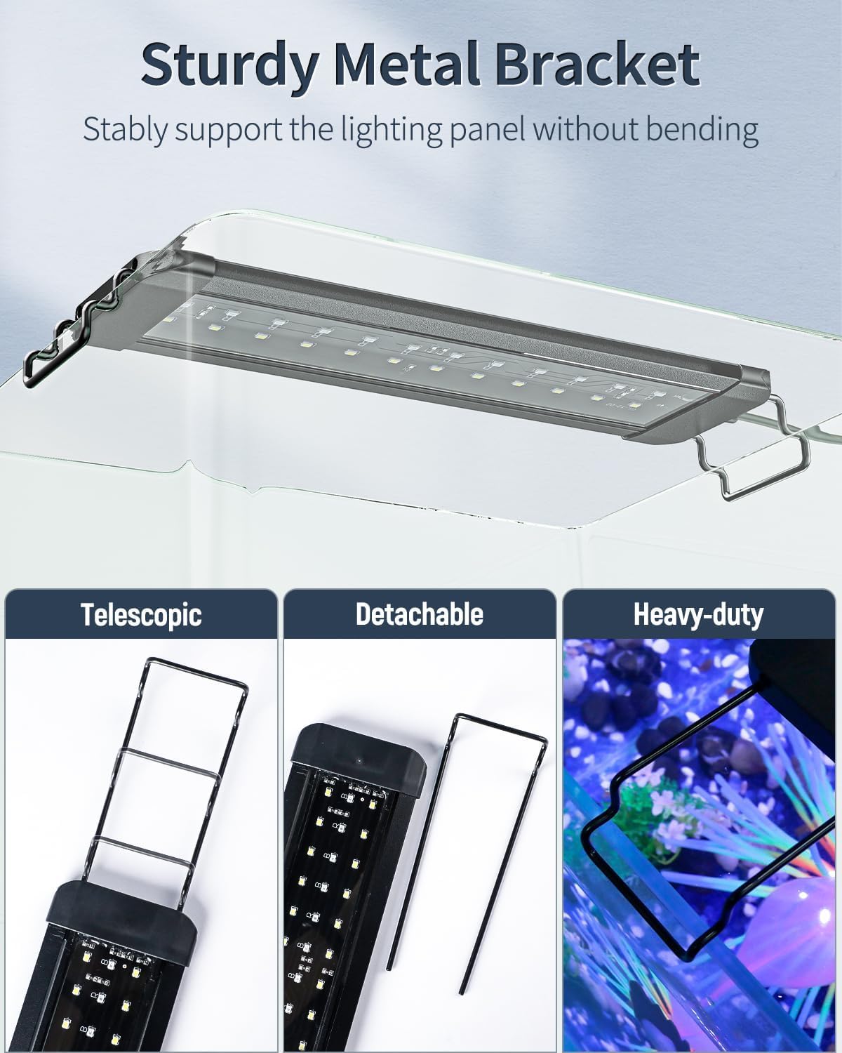 Thumbnail 6 de Pawfly 11 W – Éclairages pour aquarium 30–45 cm | spectre complet et modes jour/nuit