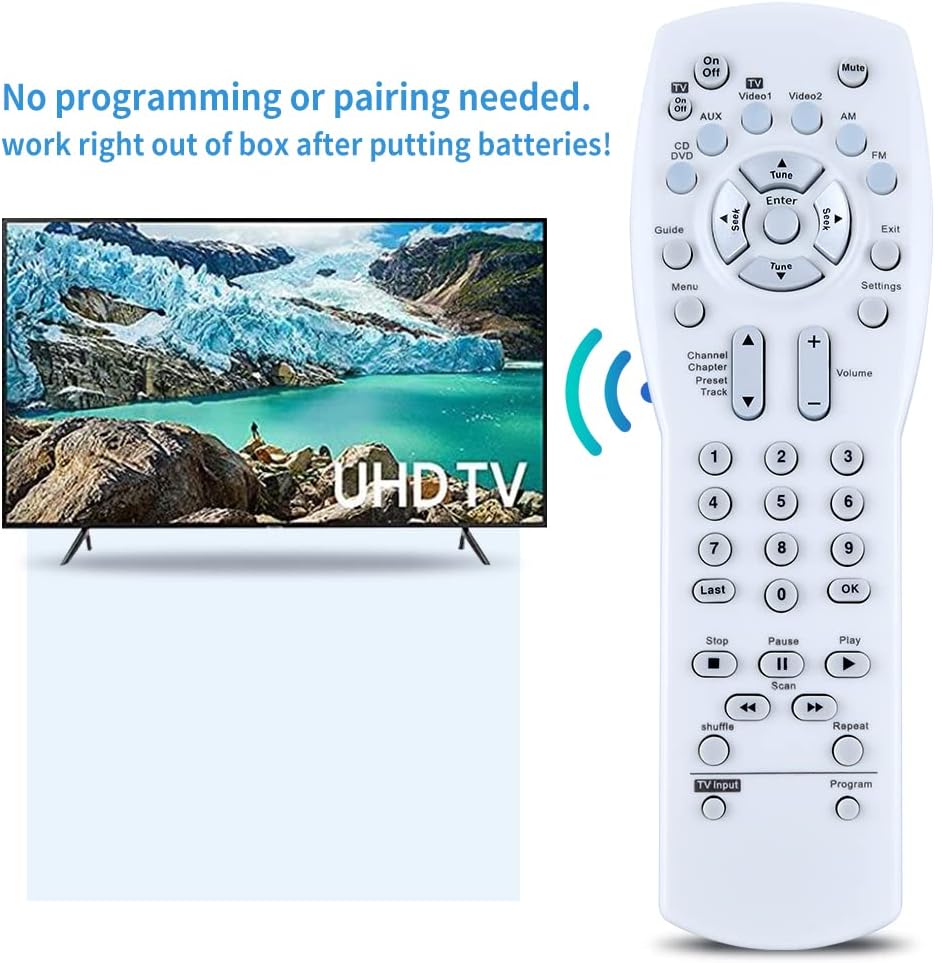 Thumbnail 3 de TCNOUMT replacement remote control for Bose 321 / 321GS 3·2·1 GS media centre (white)