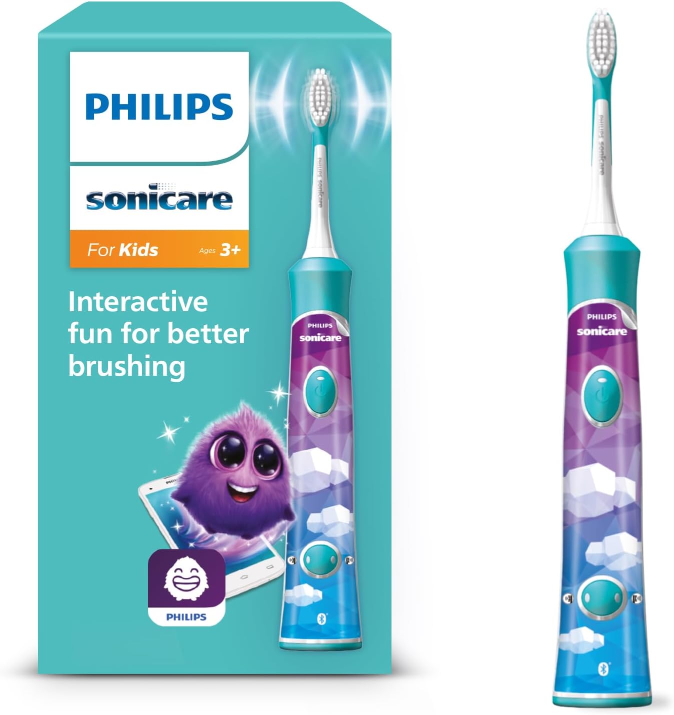 Thumbnail 6 de Brosse à dents électrique Philips Sonicare For Kids HX6352/11