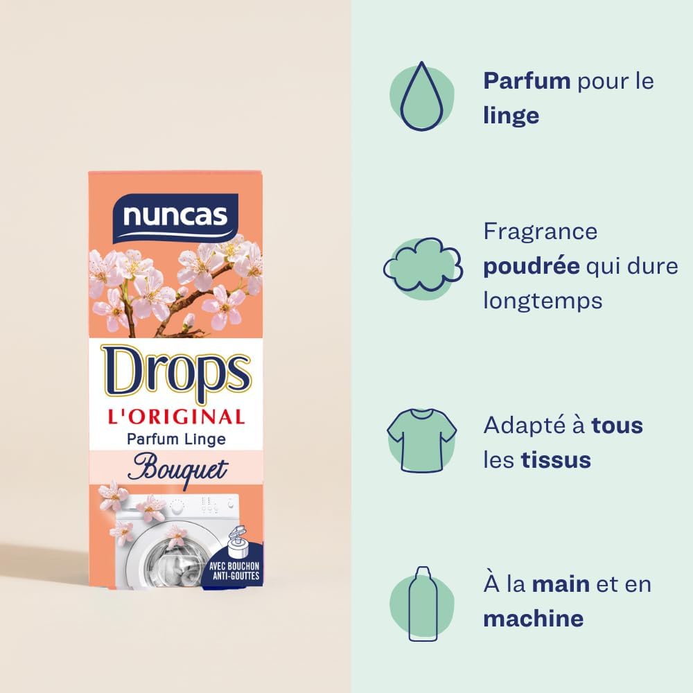 Thumbnail 2 de Nuncas Drops l’Original - Parfum Linge Bouquet, 100 ml