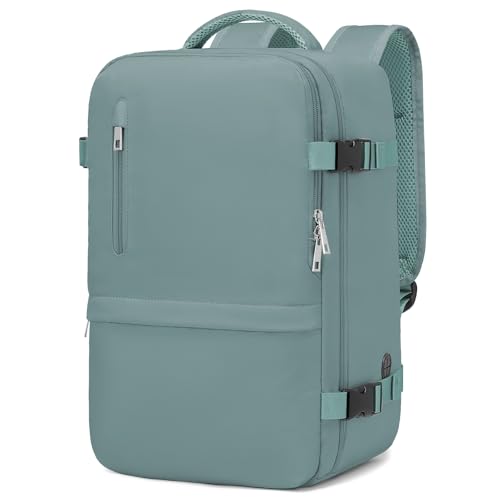 Detalle de Xkdoai Mochila de Viaje 40x30x20 cm para Cabina de Avión con Bolsillo Antirrobo