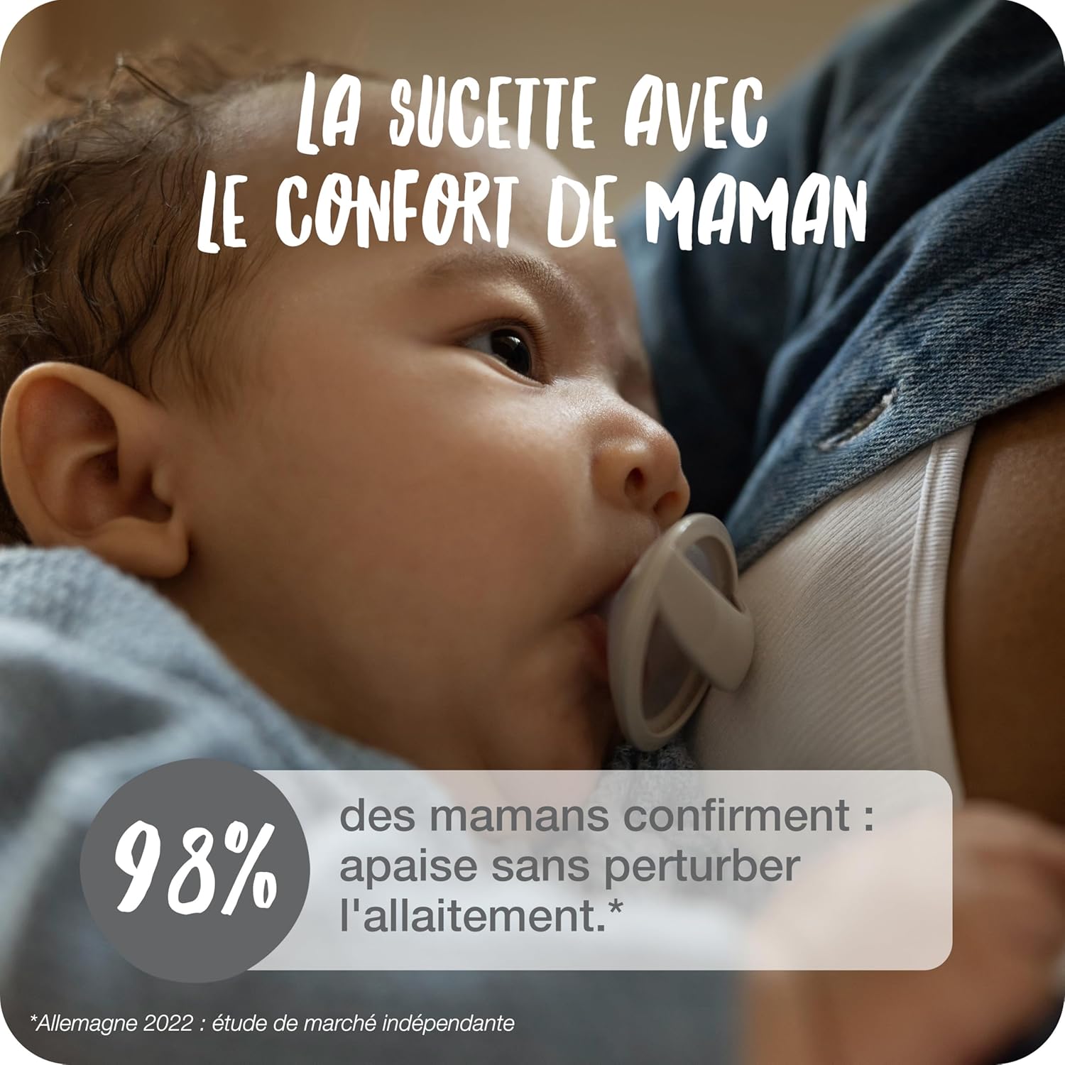 Thumbnail 1 de NUK MommyFeel Sucette 0-9 mois