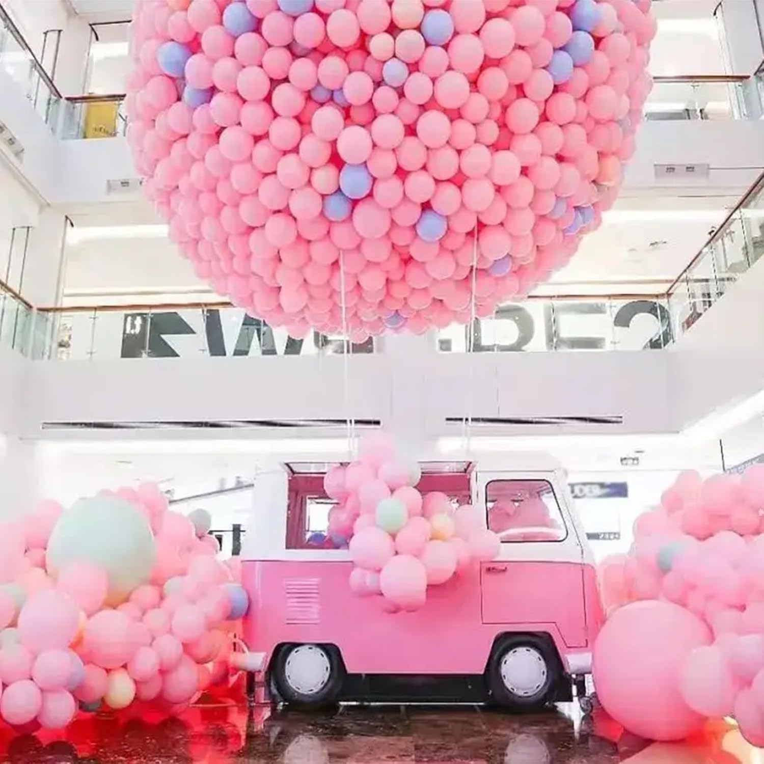 Thumbnail 3 de Pastel Pink Balloons Arch Kit 102 pcs balloons 🎈