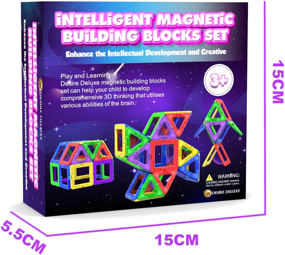 Thumbnail 6 de Desire Deluxe Bloques Magnéticos Creativos para Niños 🧩