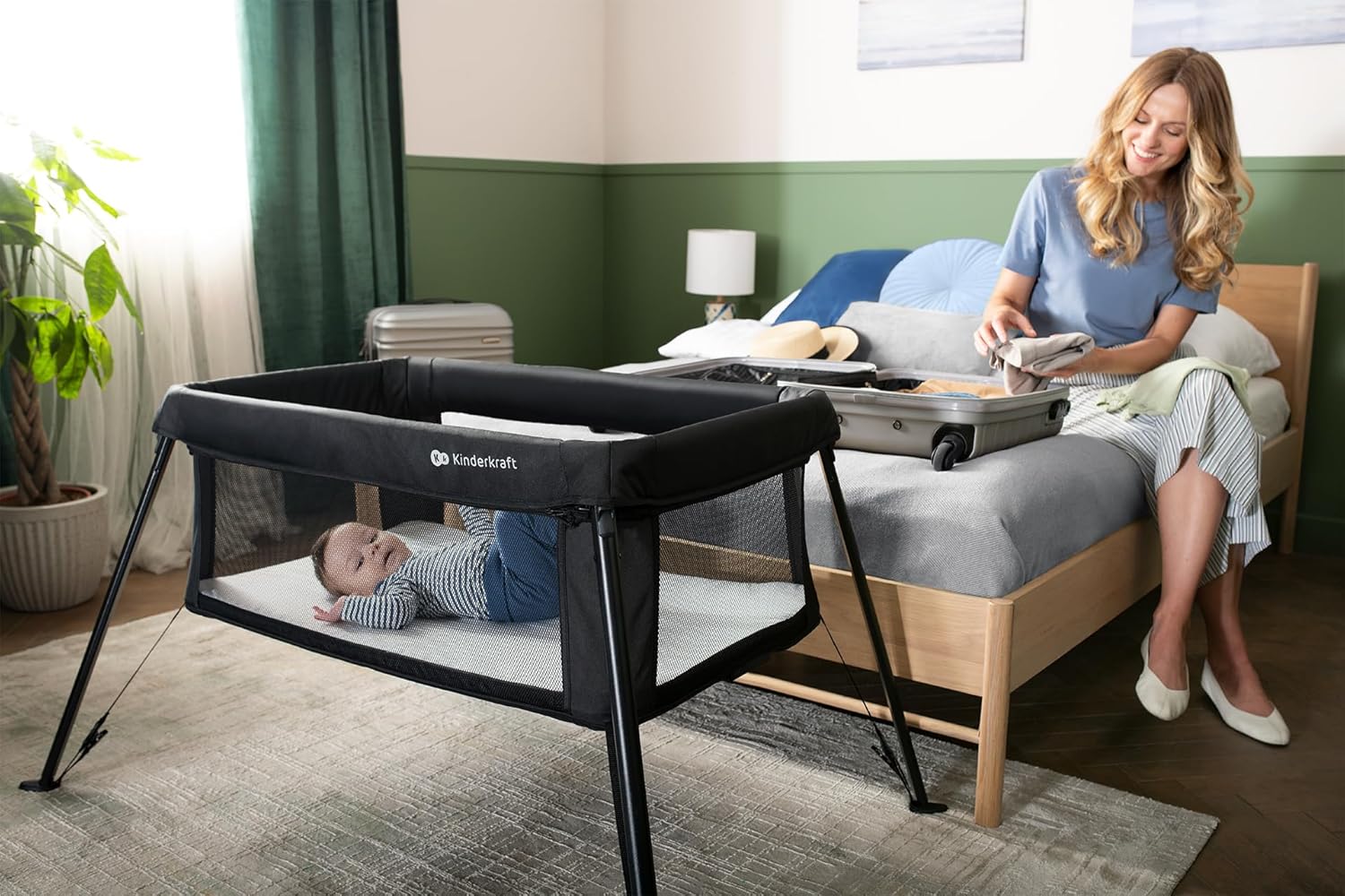 Thumbnail 5 de Kinderkraft CAMI 3-in-1 Baby Bed: Travel Cot, Playpen and More