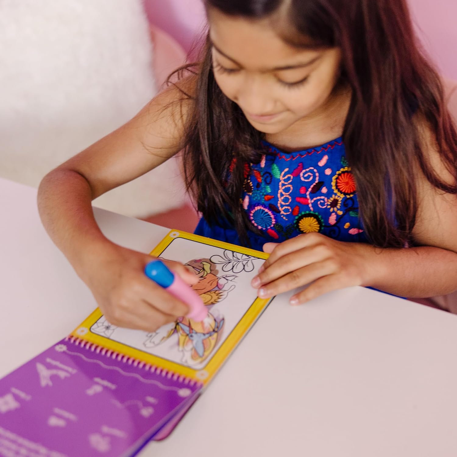 Thumbnail 6 de Melissa & Doug Water WOW! Livres de peinture magique aux stylos à eau (fées) pour enfants