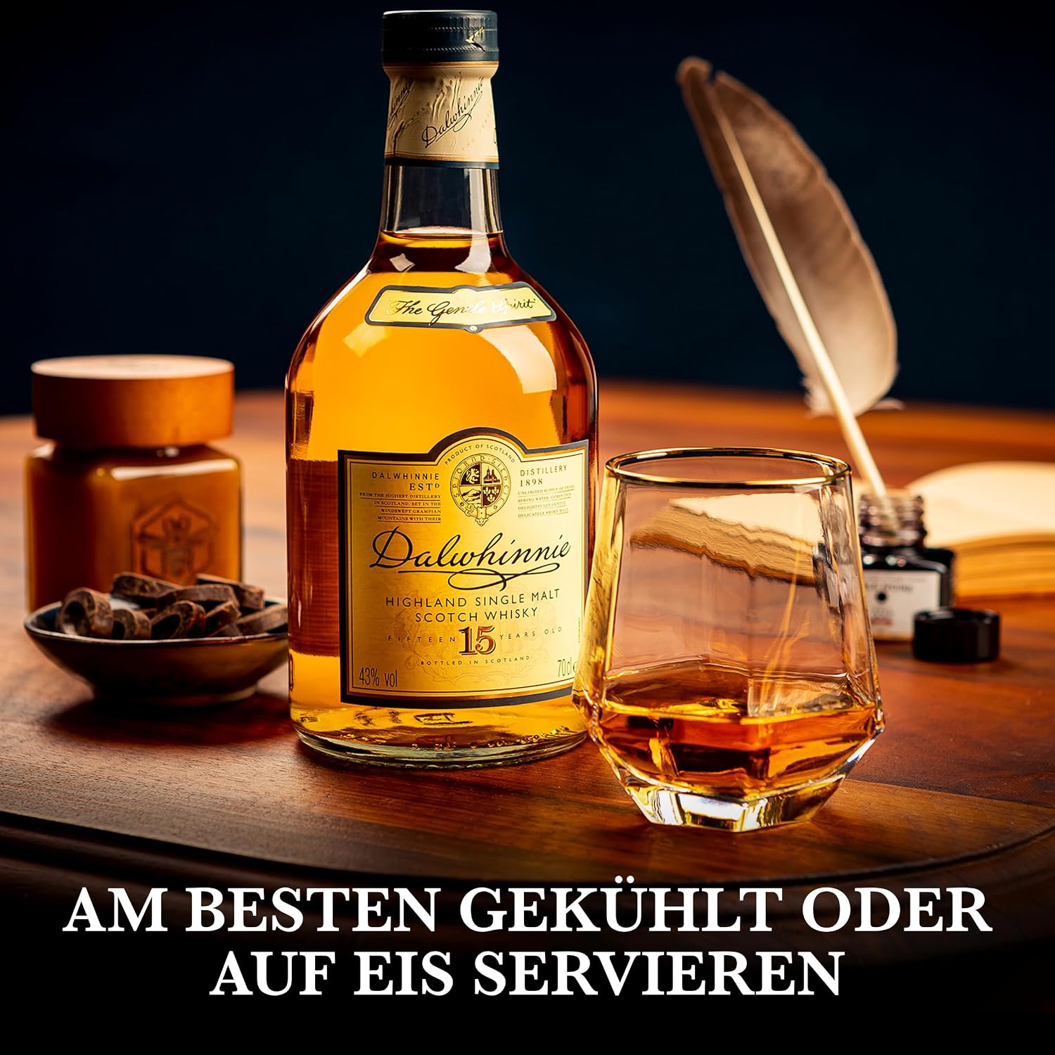 Detalle 2 de Dalwhinnie 15 Jahre – Highland-Charakter mit milder Honigsüße