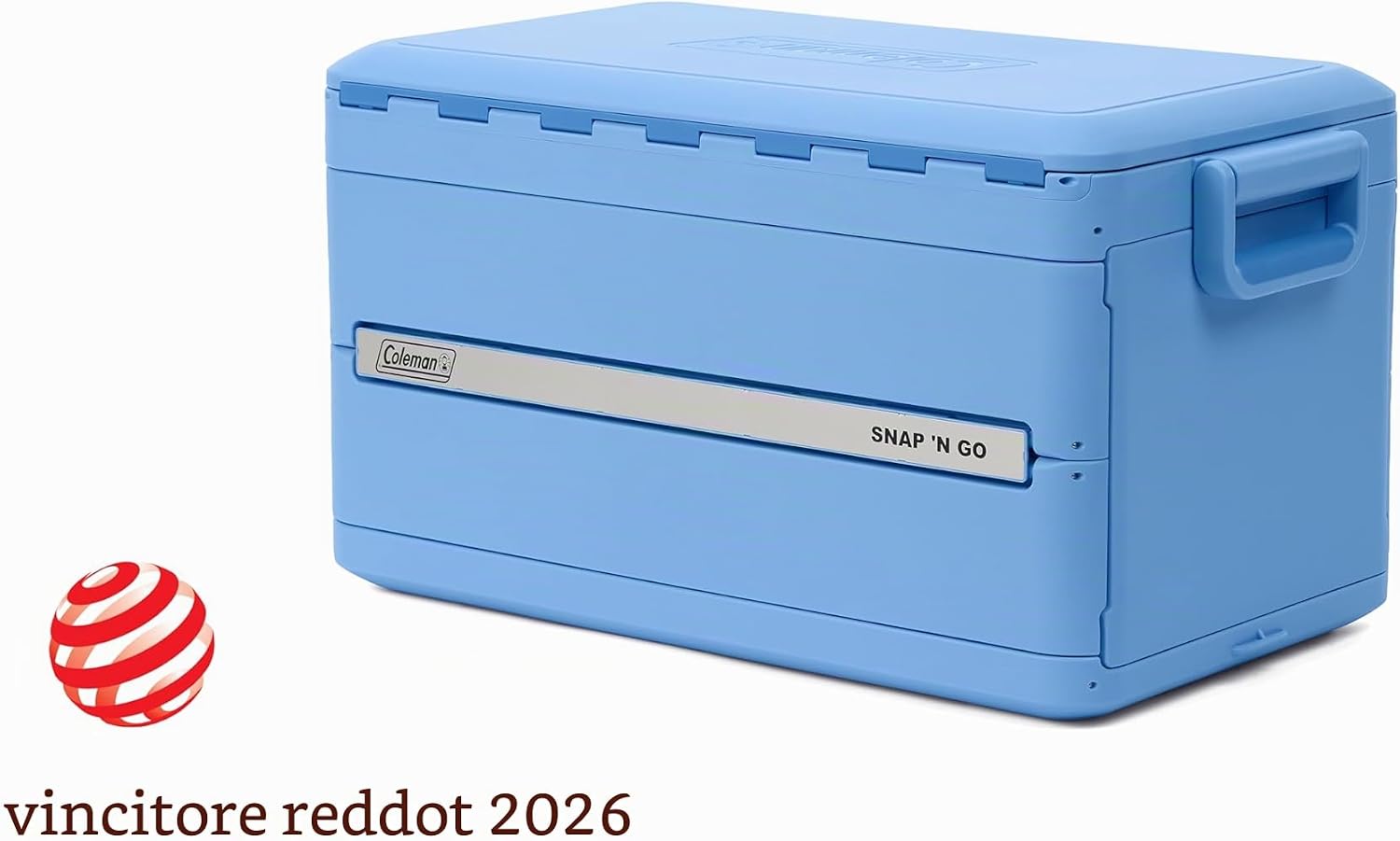 Detalle de Coleman Snap 'N Go 55QT Borsa frigo pieghevole – 52 L, raffreddamento efficiente per picnic e campeggio