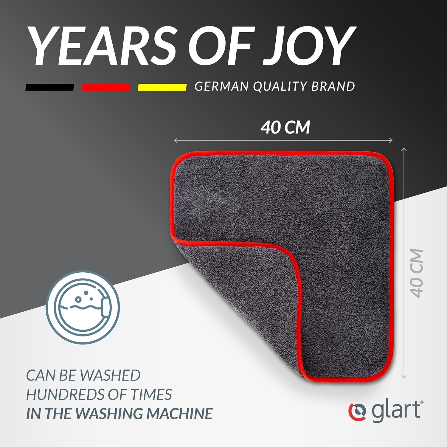 Thumbnail 5 de Glart 44TP Car Microfiber Cloth 40x40 cm – 600 GSM