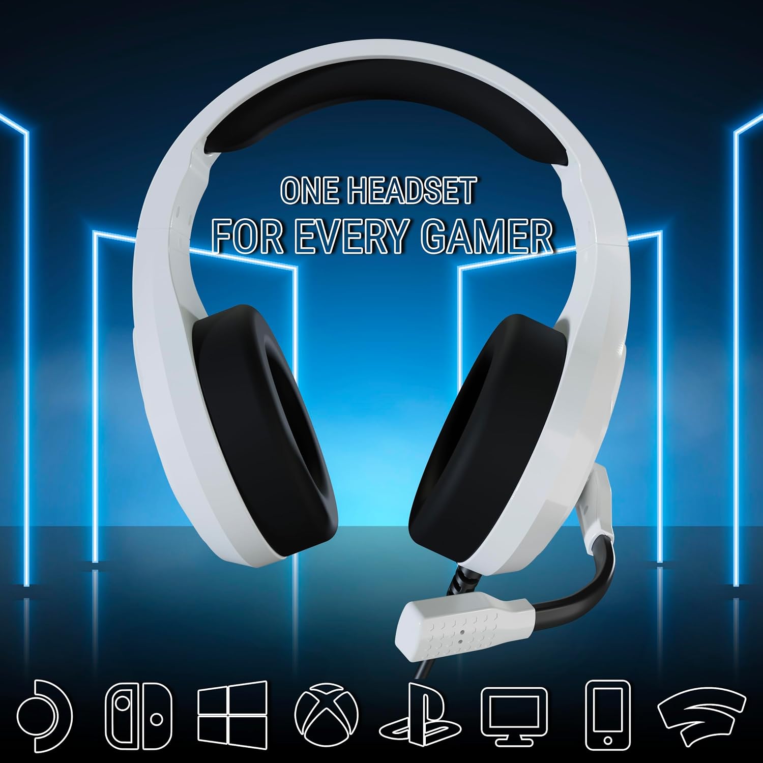 Detalle 2 de Orzly RXH-30 Siberia Edition wired gaming headset with noise-cancelling mic