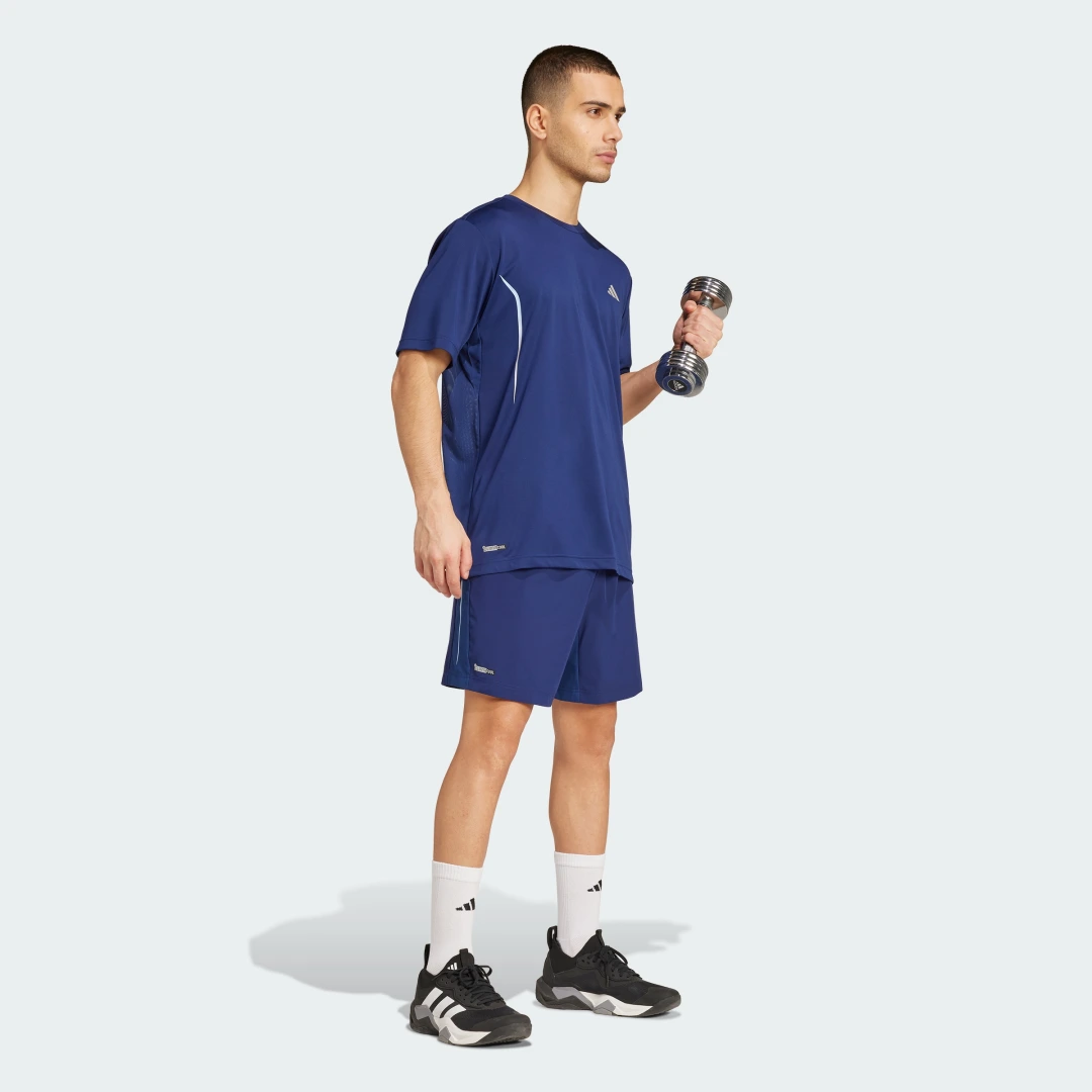 Thumbnail 2 de Camiseta Tech Apparel azul de Adidas: ficha de compra y dudas habituales
