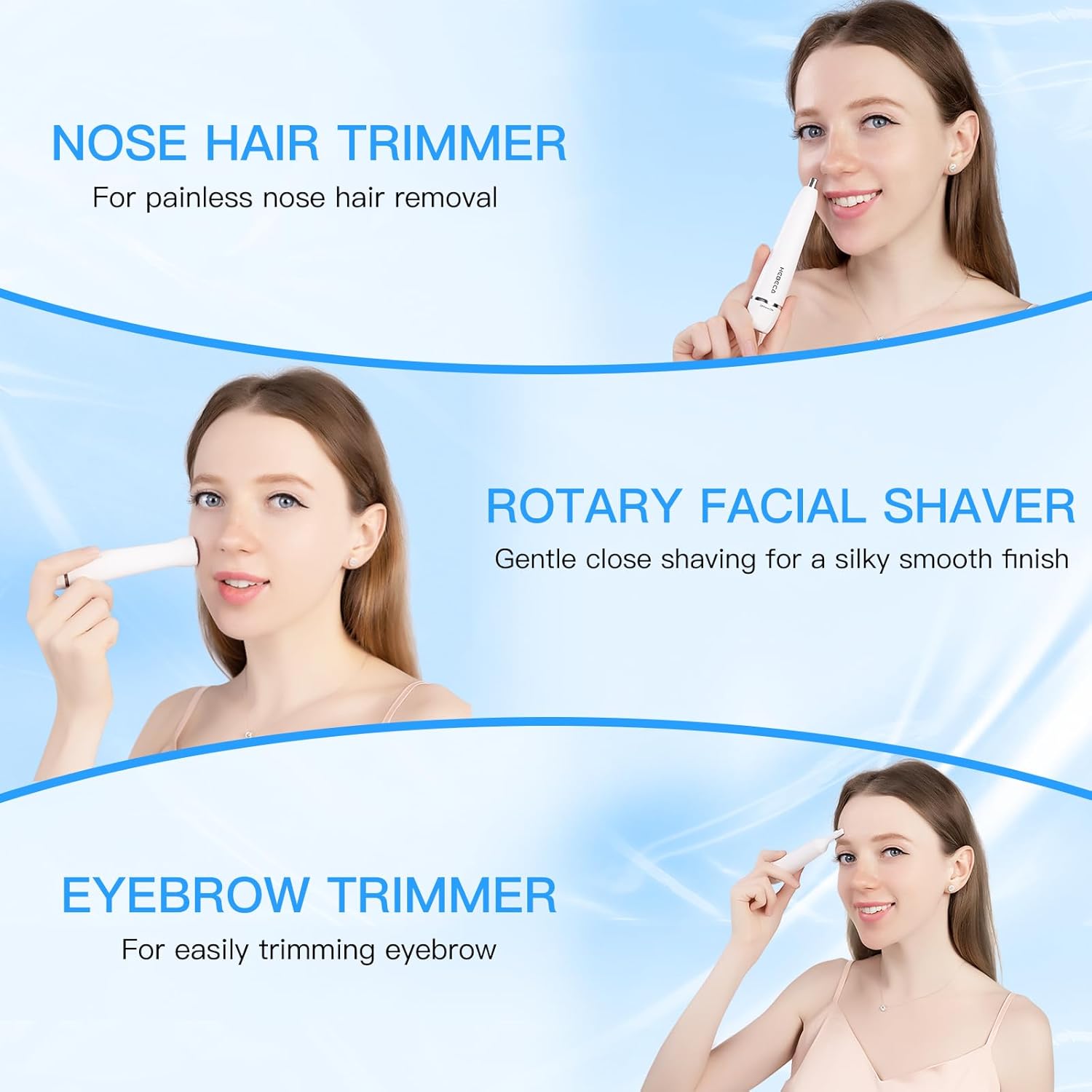 Detalle de HEBECA FT3001 nose hair trimmer 60 min