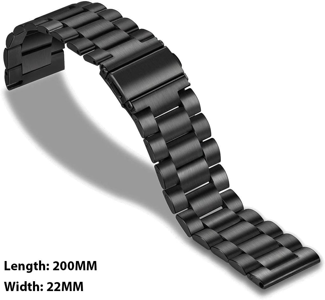 Thumbnail 3 de SUNDAREE 22mm Stainless Steel Strap for Galaxy Watch