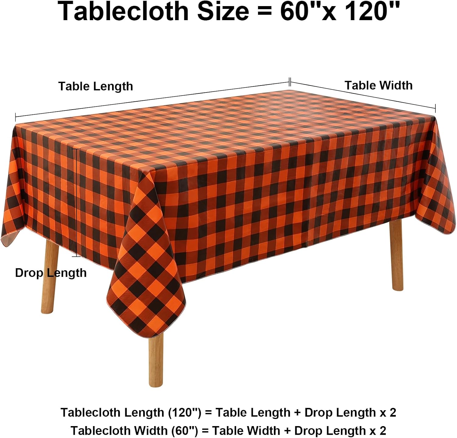 Thumbnail 6 de misaya Vinyl Tablecloth, 60" x 120