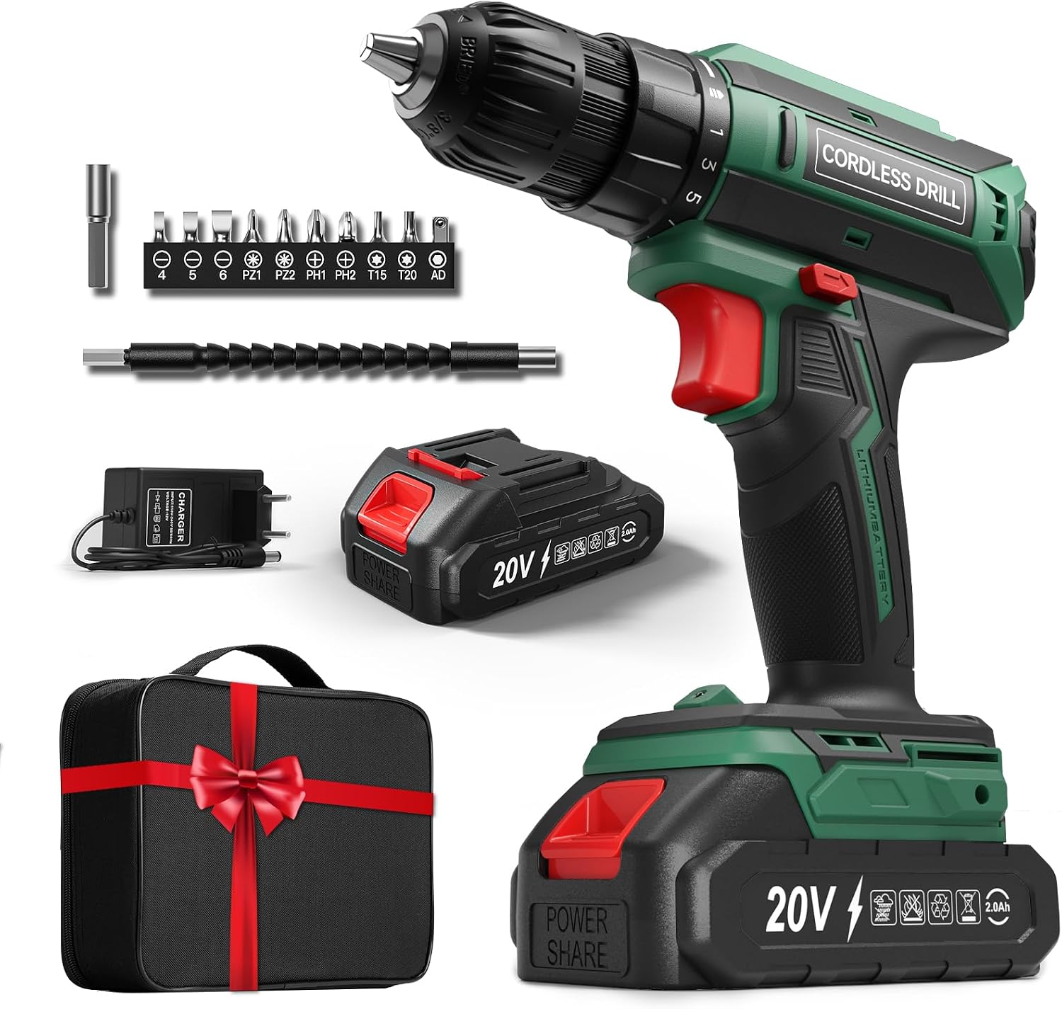 Detalle de FAHEFANA 2025 Trapano Avvitatore 20V