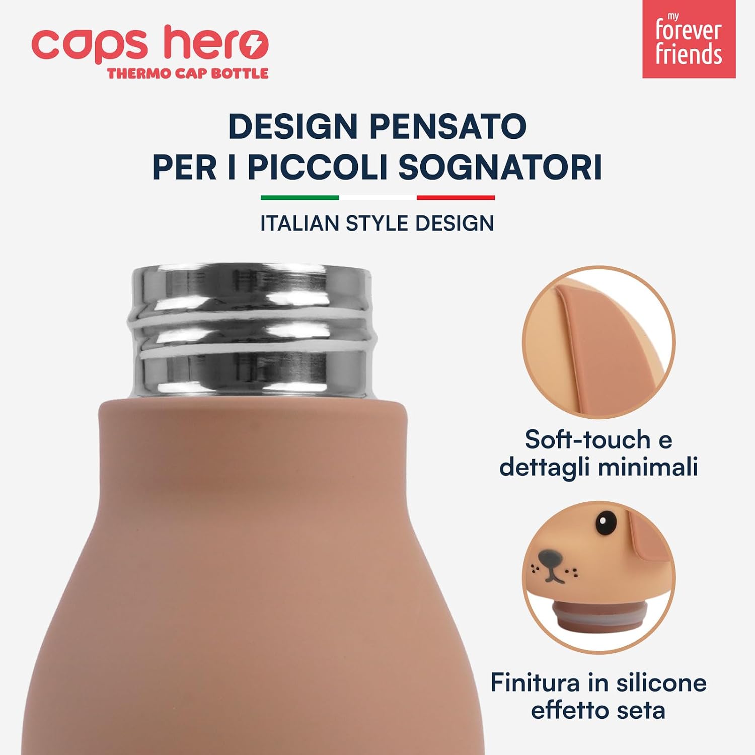 Detalle 1 de CapsHero Duke Borraccia 520ml