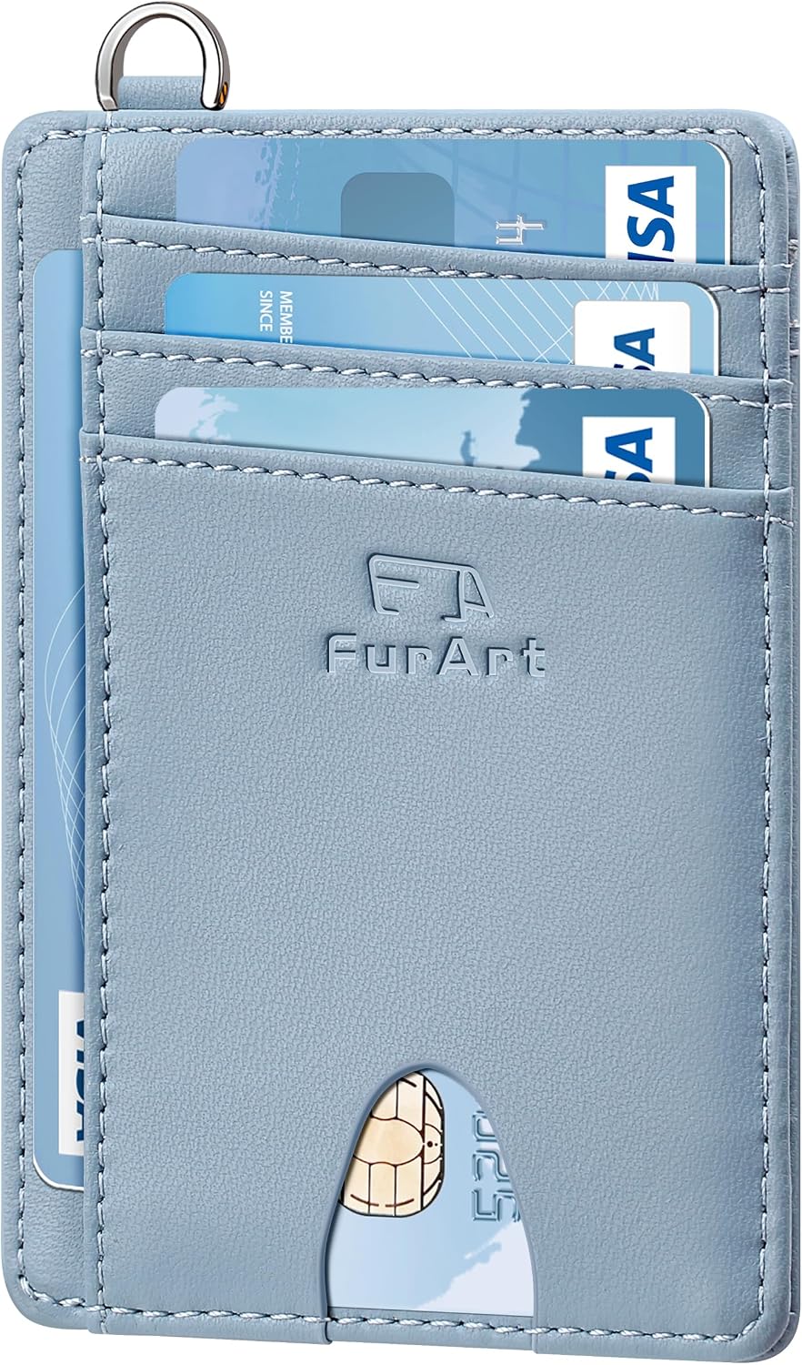 Detalle de FurArt slim RFID credit card holder