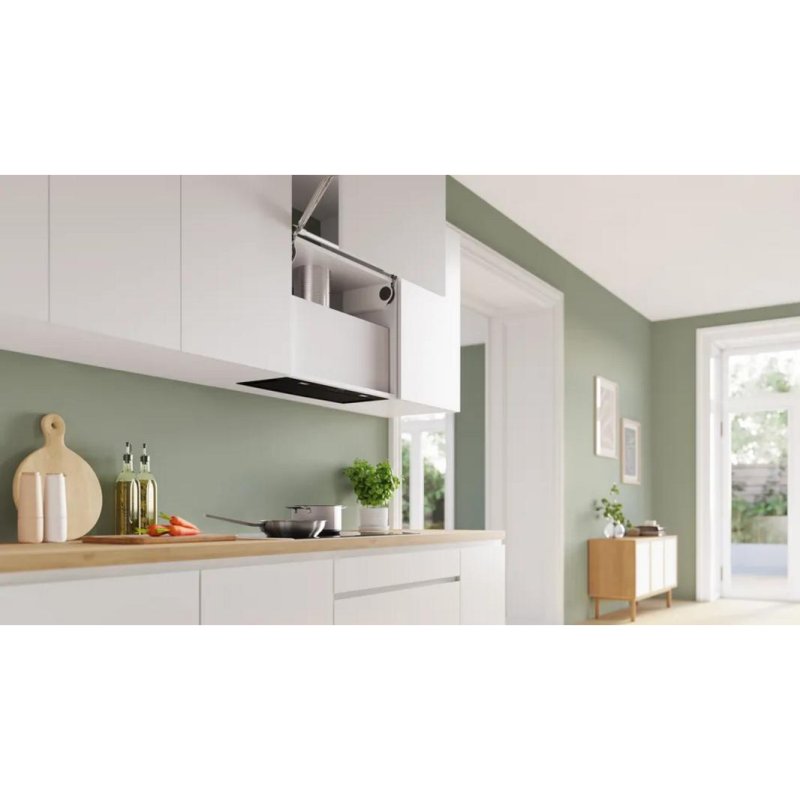 Detalle 2 de Campana extractora BOSCH DLN78PC60 70 cm: diseño integrable y EcoSilence Drive