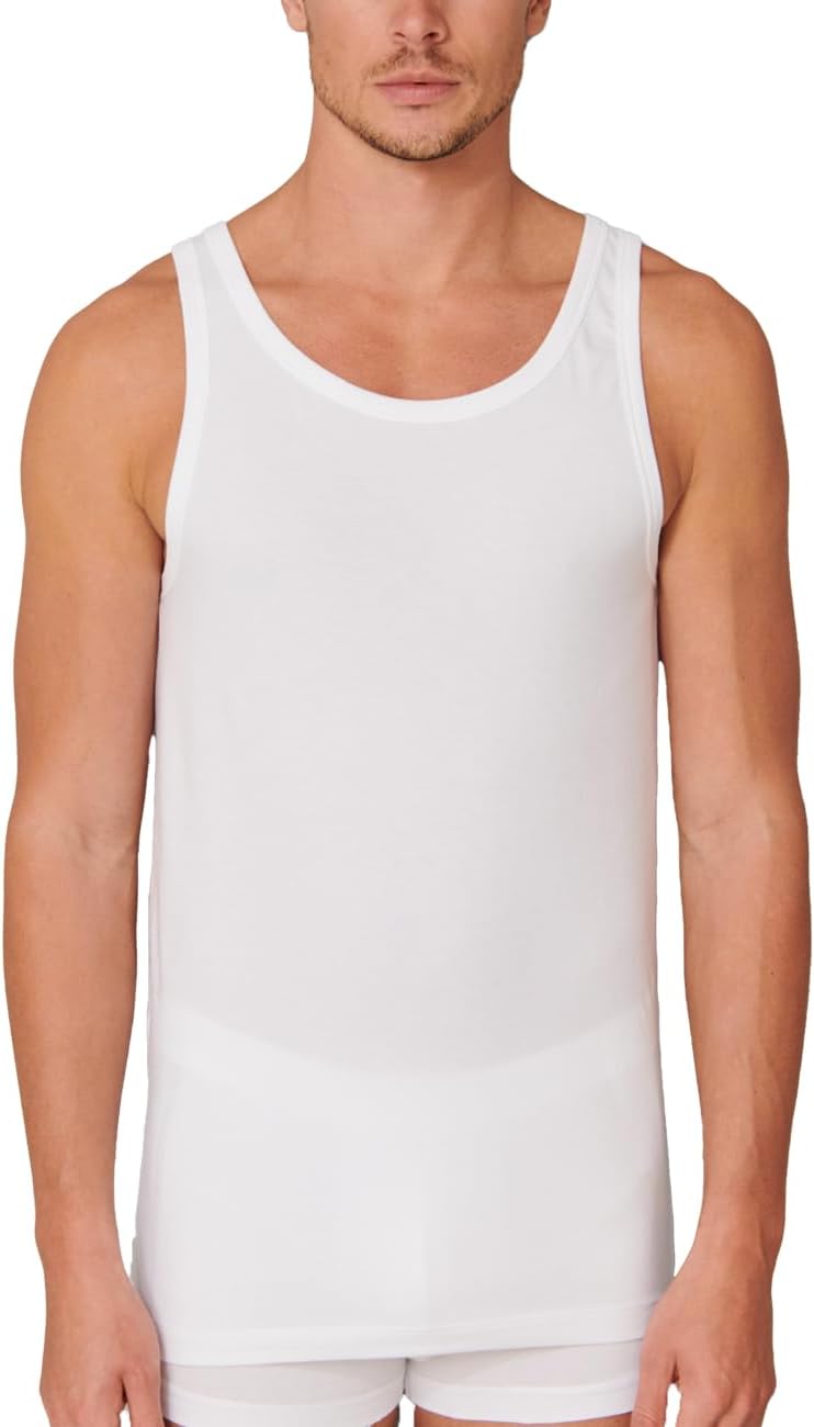 Thumbnail 3 de Schiesser Herren Unterhemd ohne Arm 2er Pack 95/5 Box – komfortabler Basis-Body aus Bio-Baumwolle