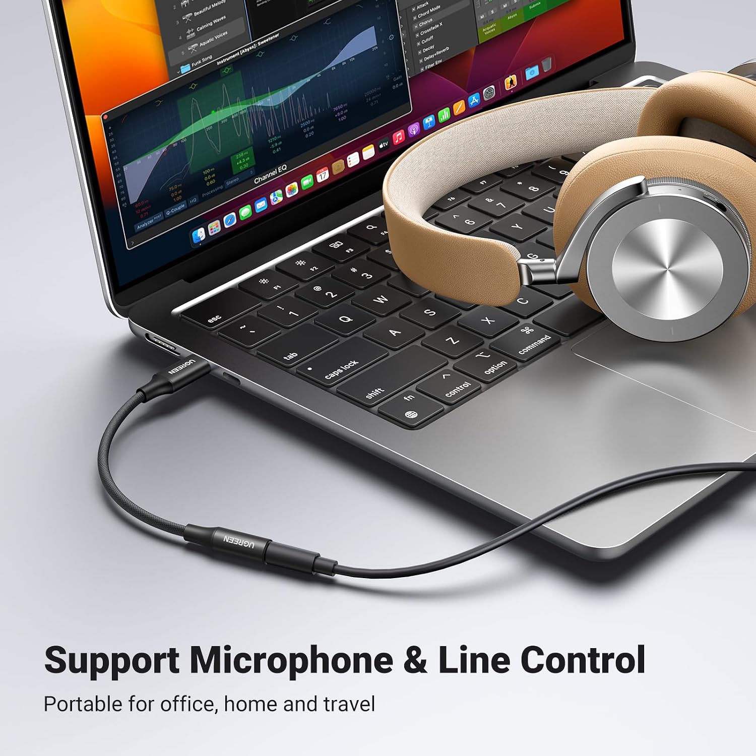 Thumbnail 4 de UGREEN USB‑C to 3.5mm DAC Hi‑Fi Adapter for iPhone / Galaxy