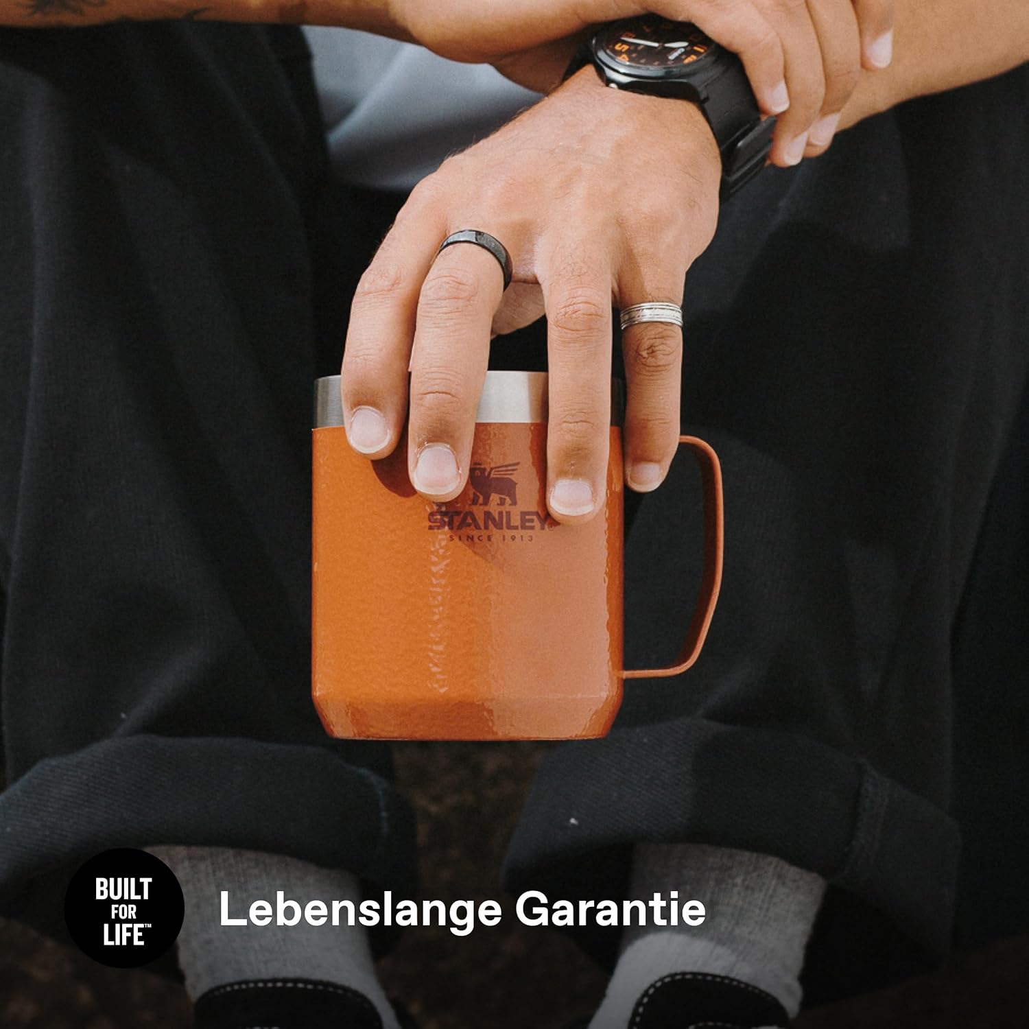 Thumbnail 6 de STANLEY Classic Legendary Camp Mug Thermobecher 0,35 L – langlebig, spülmaschinenfest und BPA-frei