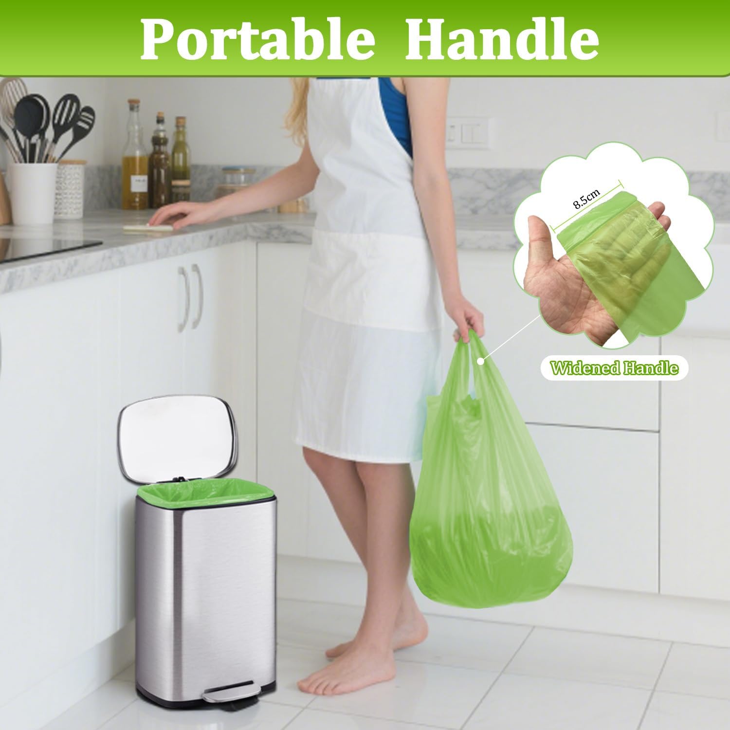 Detalle 1 de XOTOZO 30L Biodegradable Bin Liners
