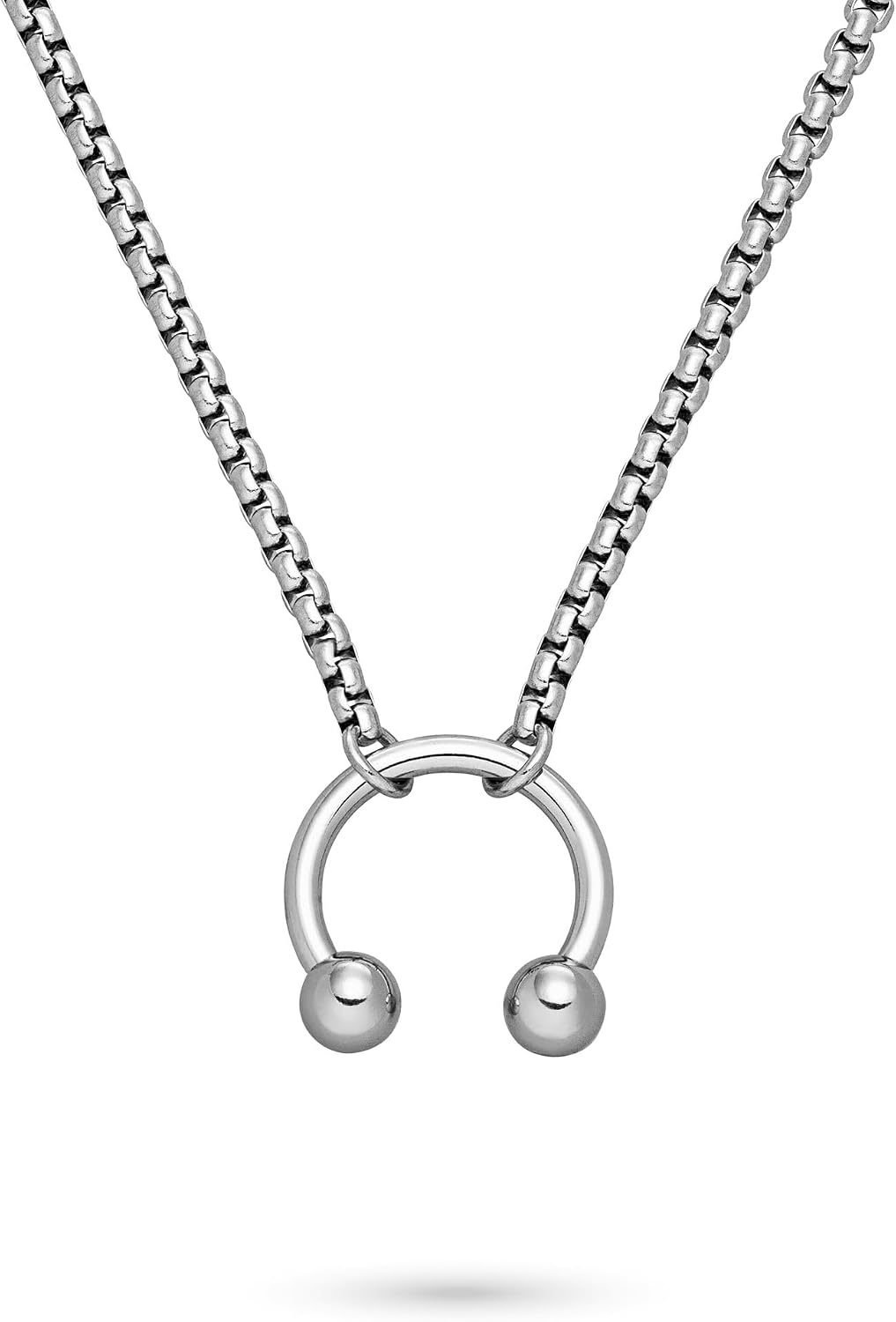 Detalle de LIEBESKIND BERLIN Damen Schmuck – Urban Collection Halskette (45 cm) Edelstahl