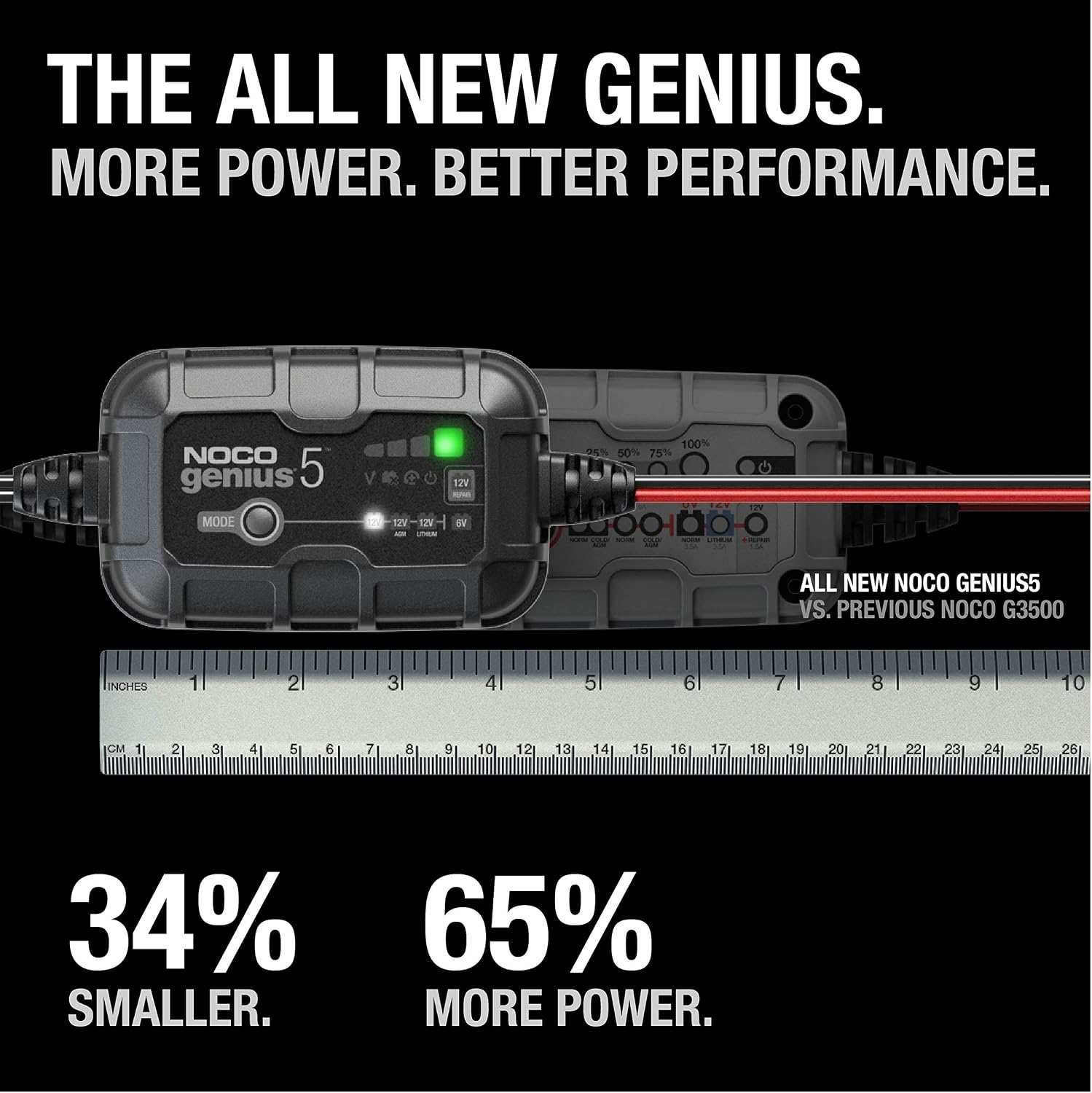 Detalle 2 de NOCO GENIUS5 5A battery charger 🔌