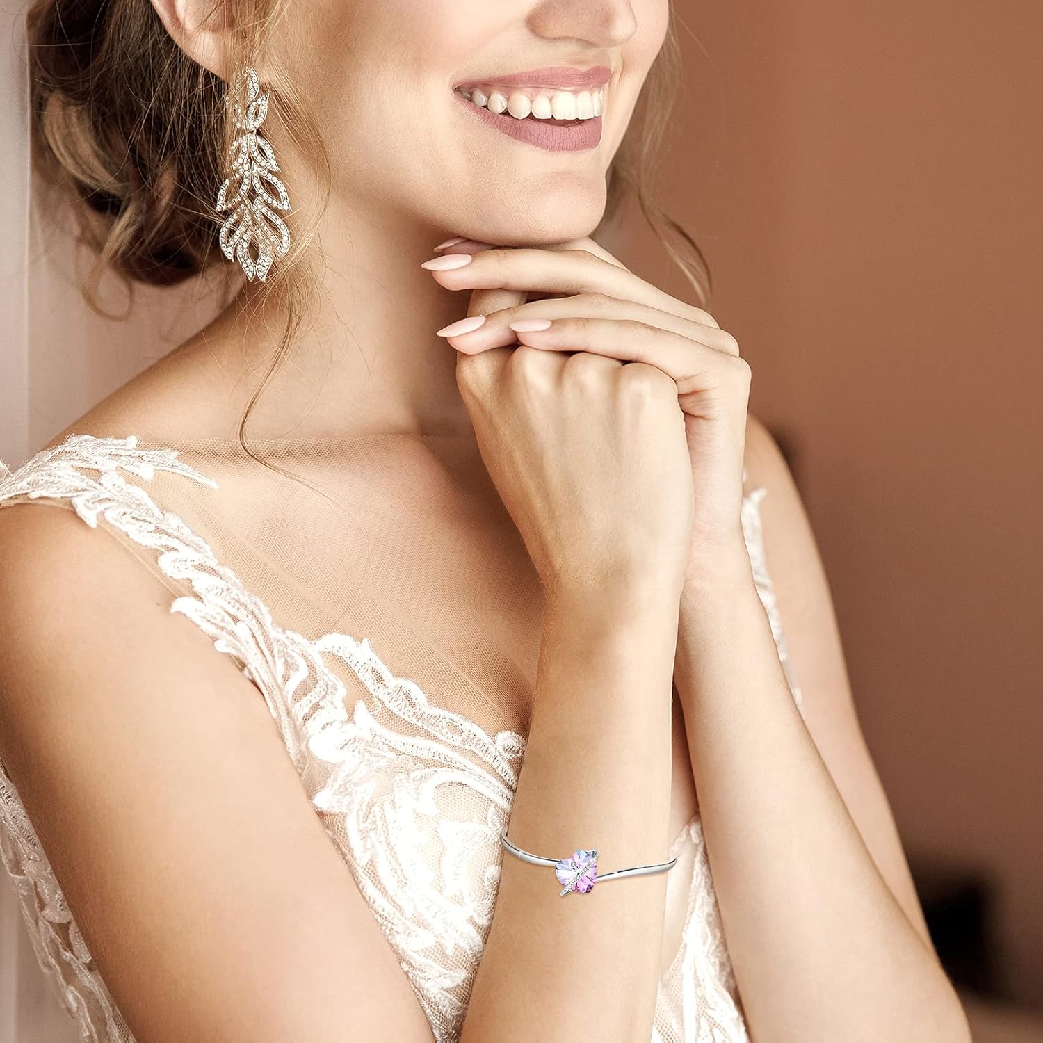 Thumbnail 2 de GEORGE · SMITH Bracelet cœur réglable 6,89"